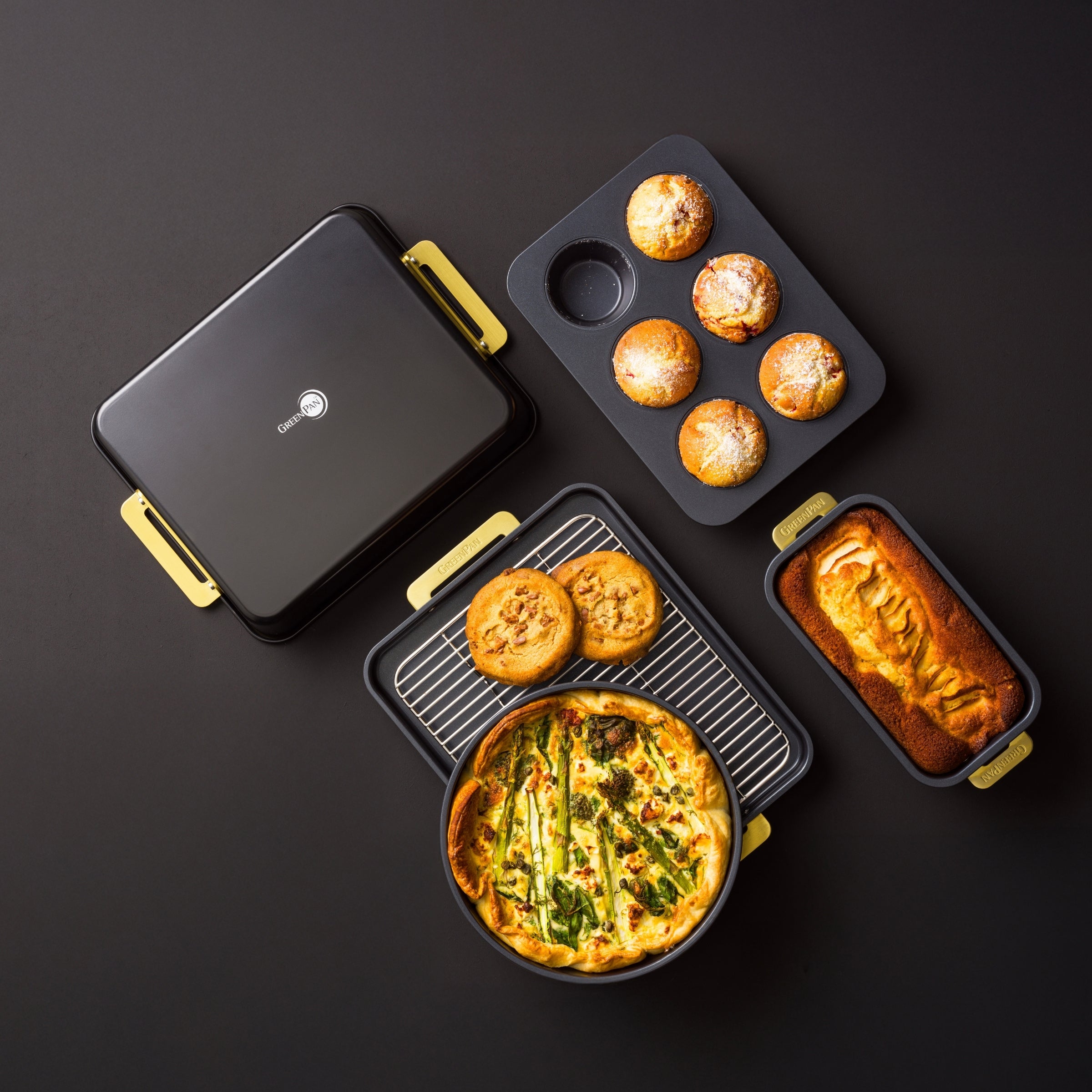 Padova Reserve 8-delige set Gold & Black