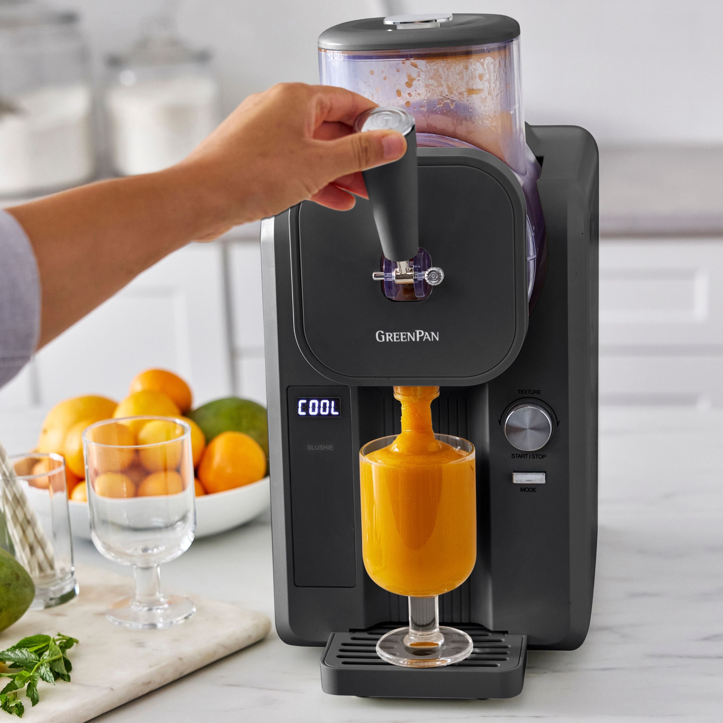 Ijsmachine - Softijs & Frozen Drinks 1,87L - Grey