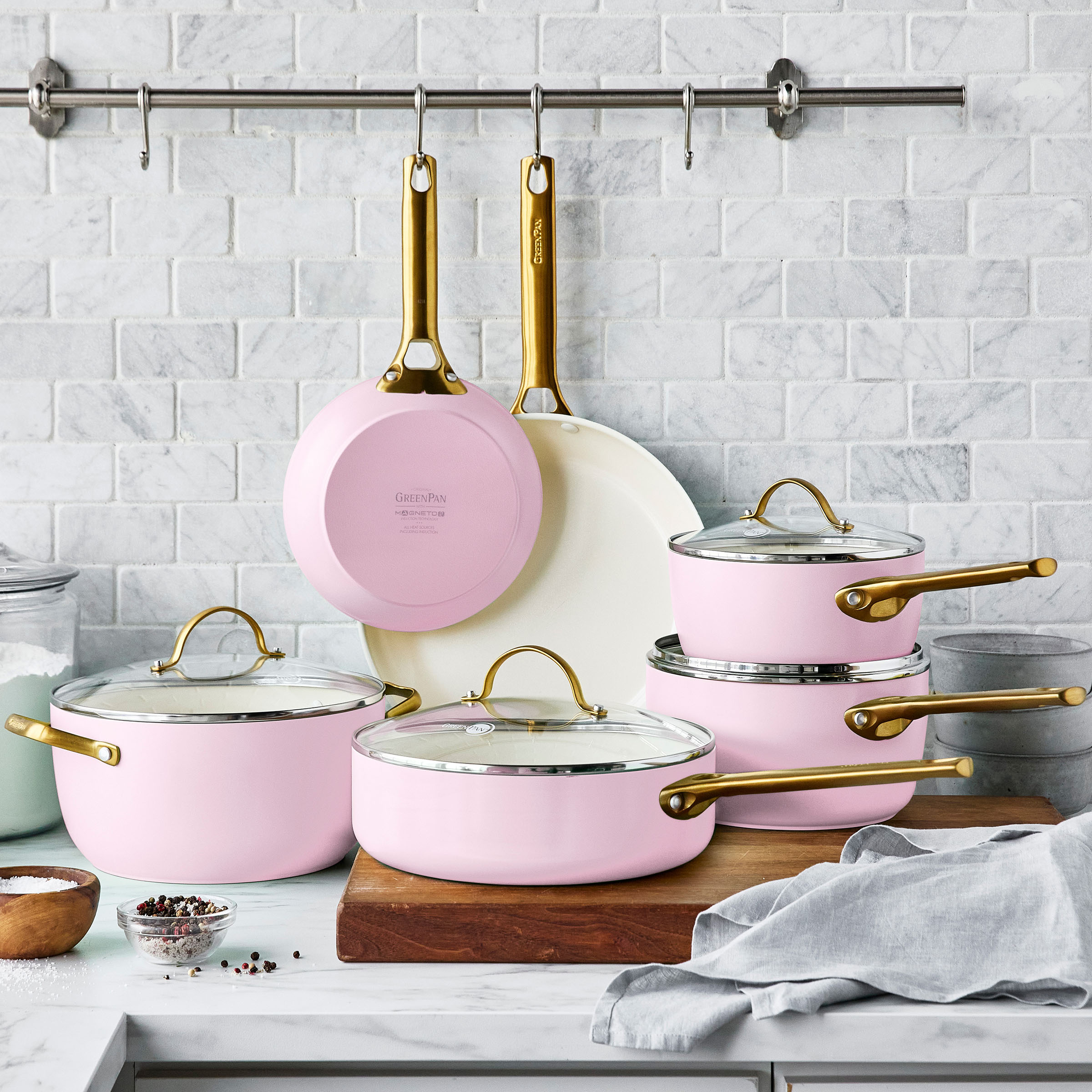 Padova Reserve Koekenpan 24cm - Blush Pink