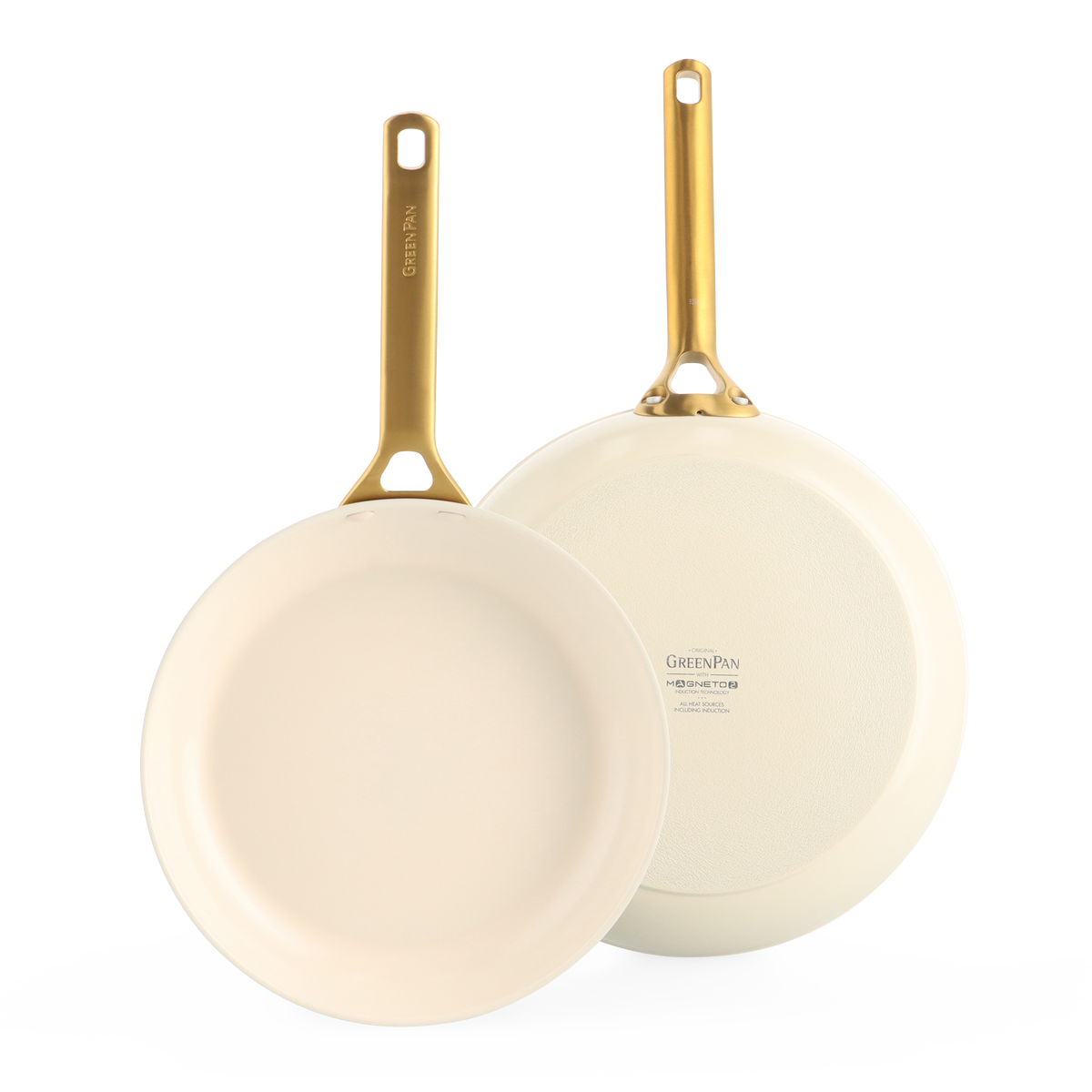 Padova Pro Cream 2-delige Koekenpannenset (24 + 28cm)