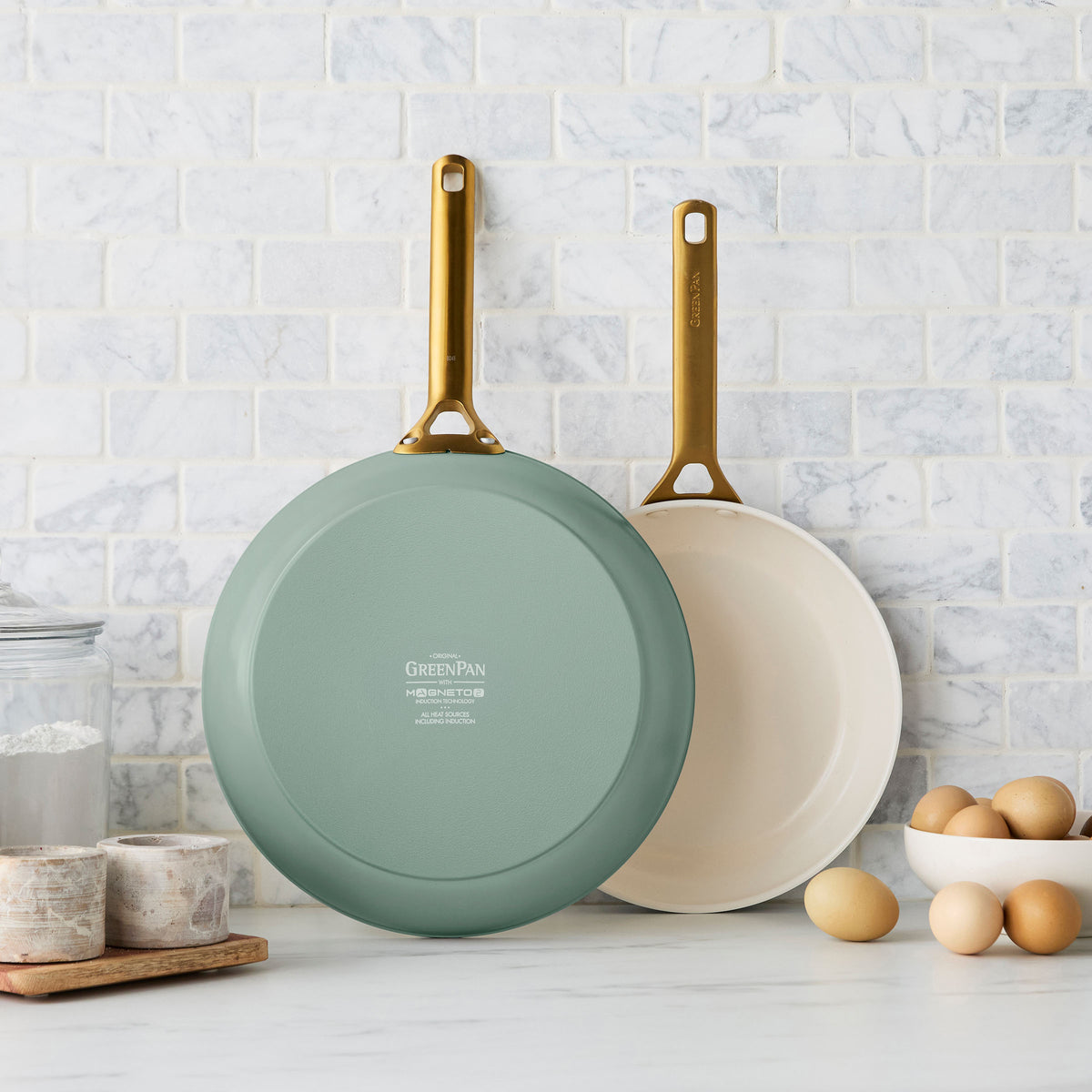 Padova Pro Green 2-delige Koekenpannenset (24 + 28cm)
