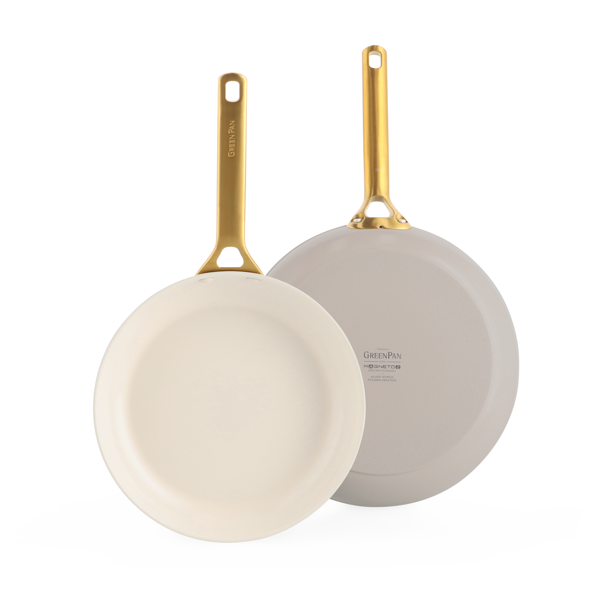 Padova Pro Taupe 2-delige Koekenpannenset (24 + 28cm)