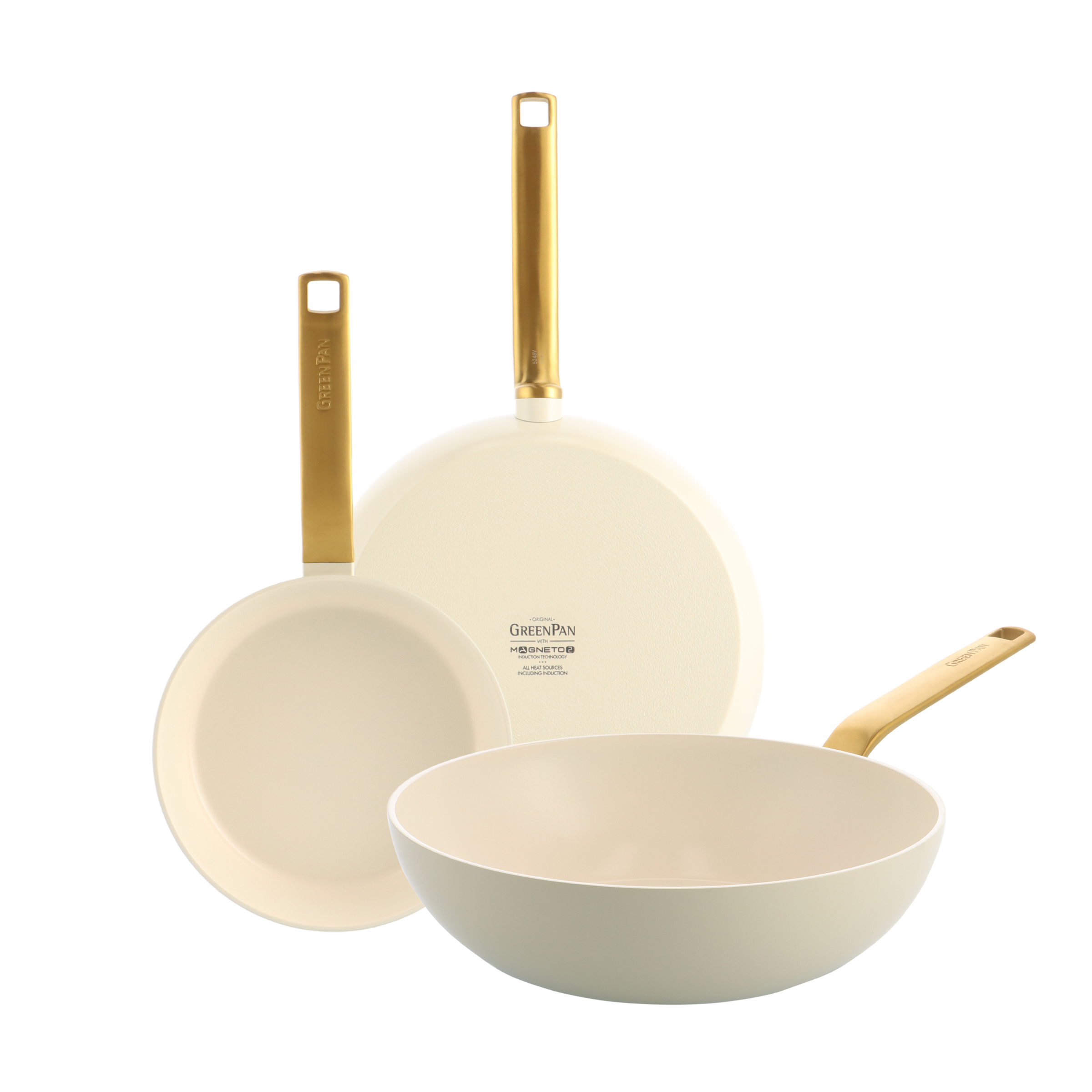 Evolution 2-delige set + Wok Cream
