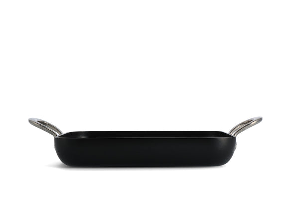 Greenpan Barcelona Pro Grillpannen 28cm Keramisch inductie pfas-vrij zijaanzicht 