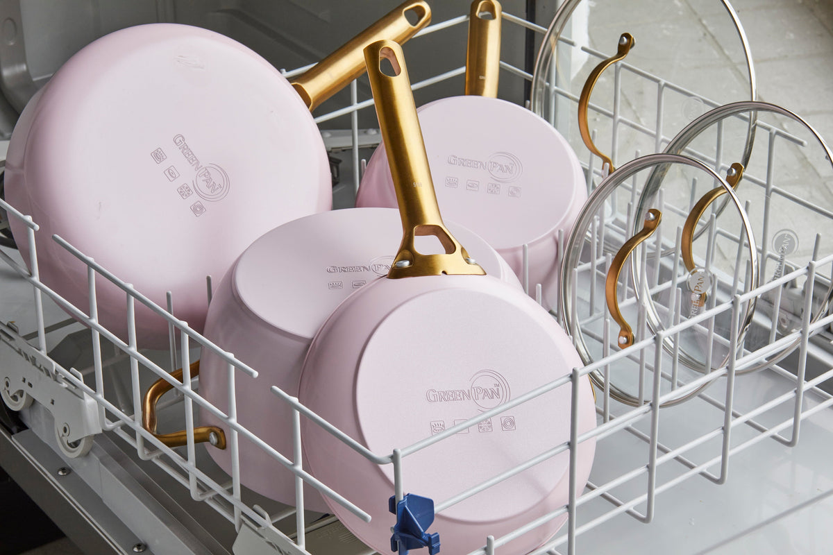 Padova Reserve Stoofpan met deksel 24cm - Blush Pink