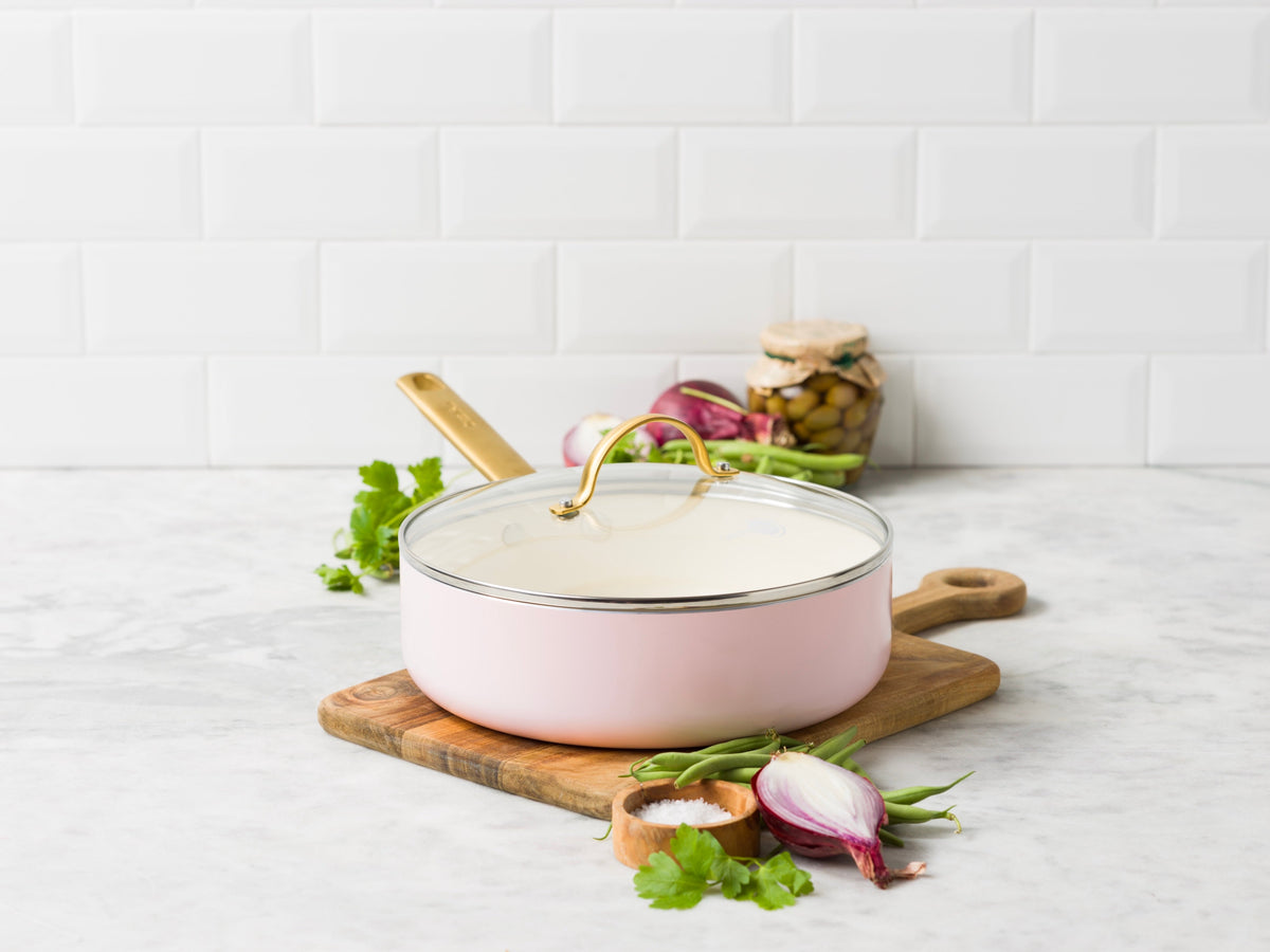 Padova Reserve Stoofpan met deksel 24cm - Blush Pink