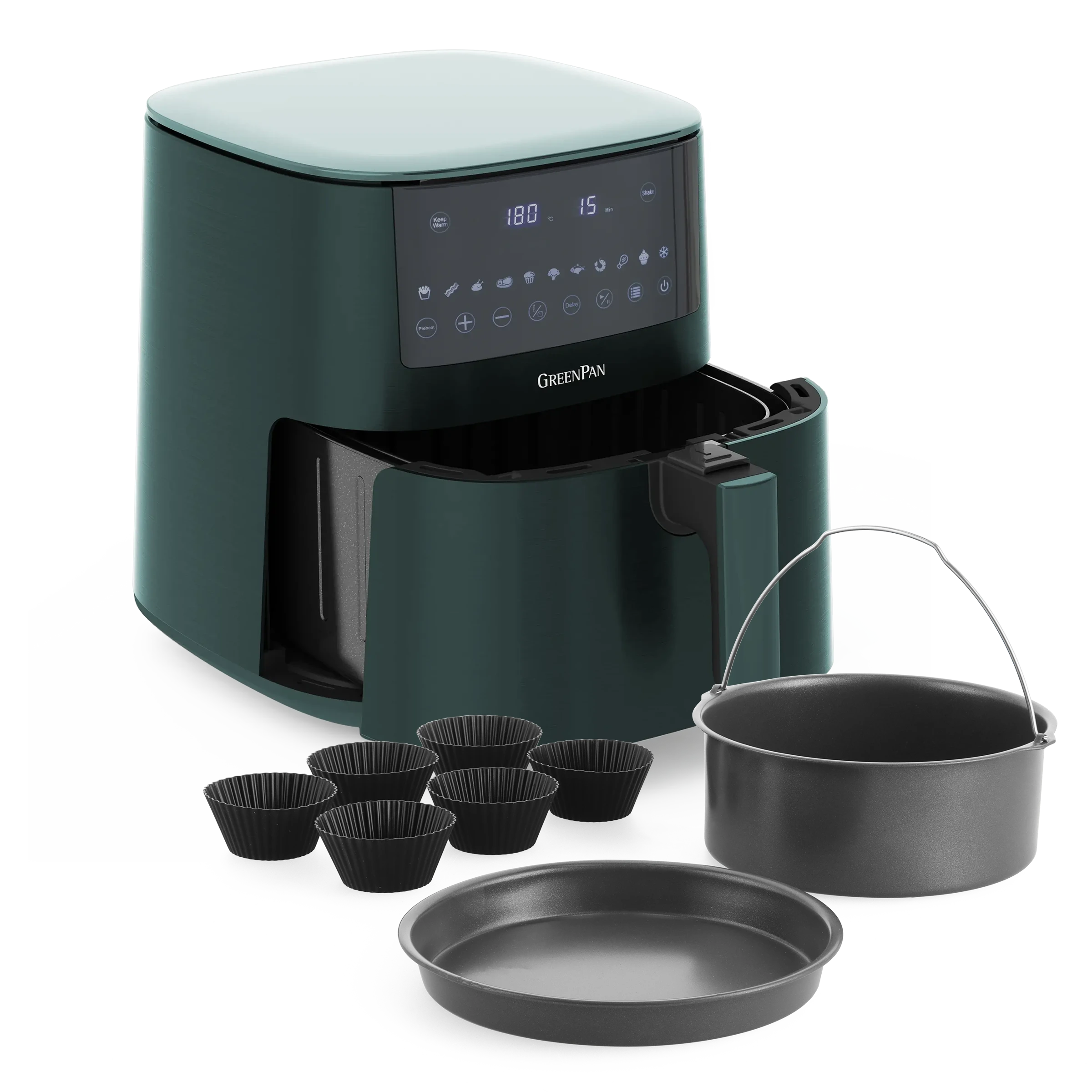 Green Air Fryer & baking set