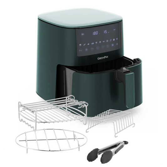 Green Air Fryer & grilling set