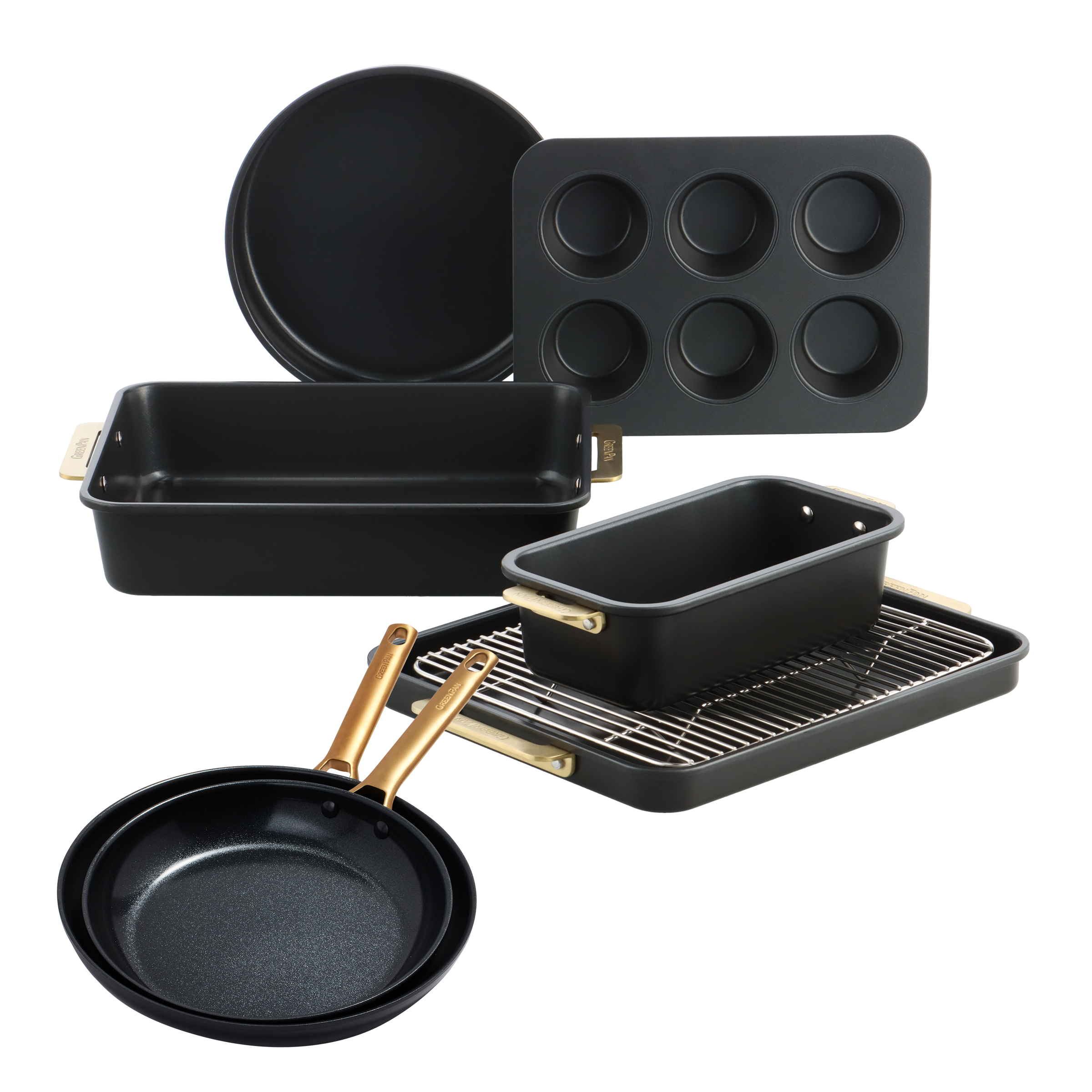 Padova Reserve 8-delige set Gold & Black