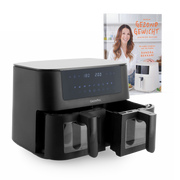 Bistro Dual Zone Airfryer Black + Sandra’s Missie Gezond Gewicht – Airfryereditie