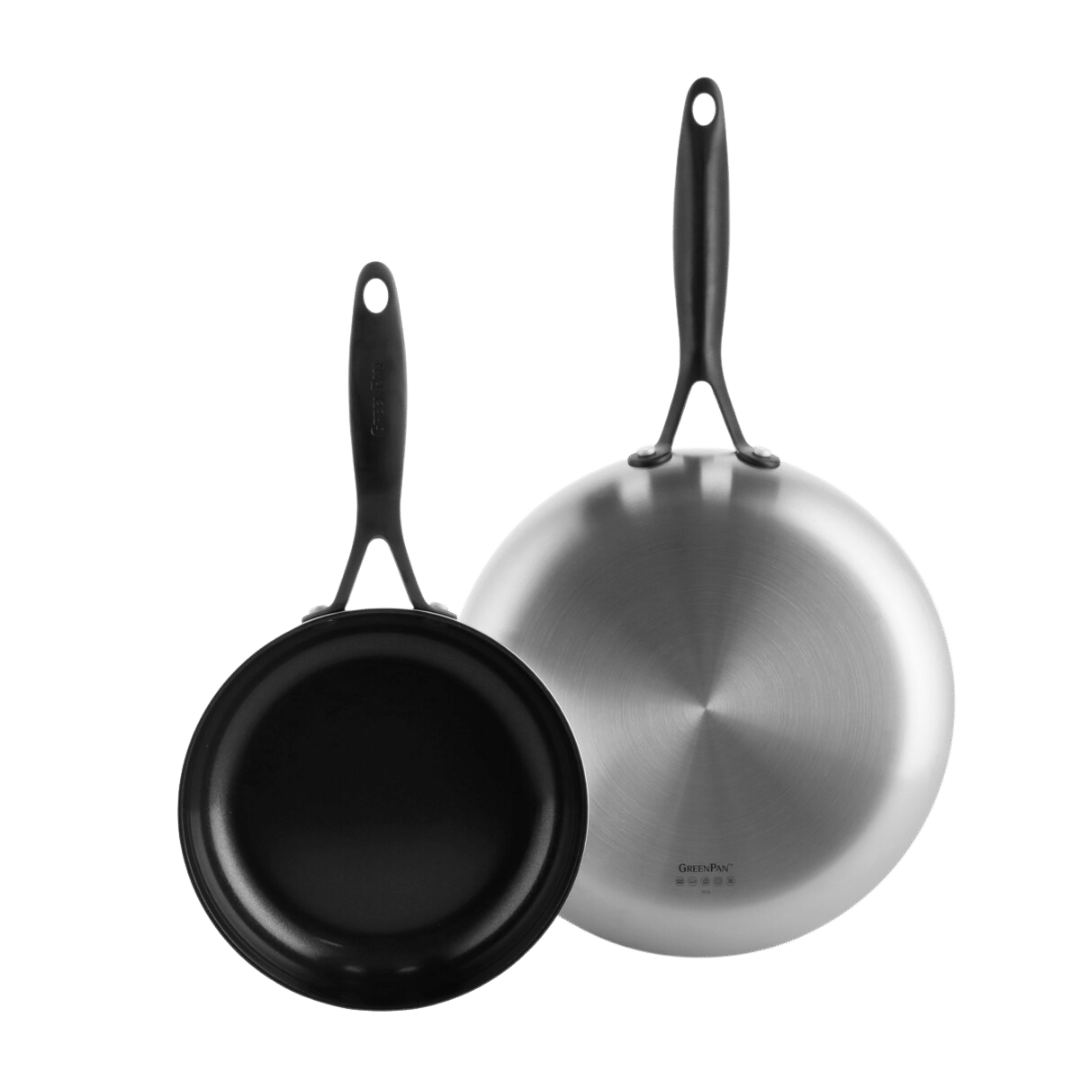 Venice Pro Noir 2-delige set 20+26cm zilver