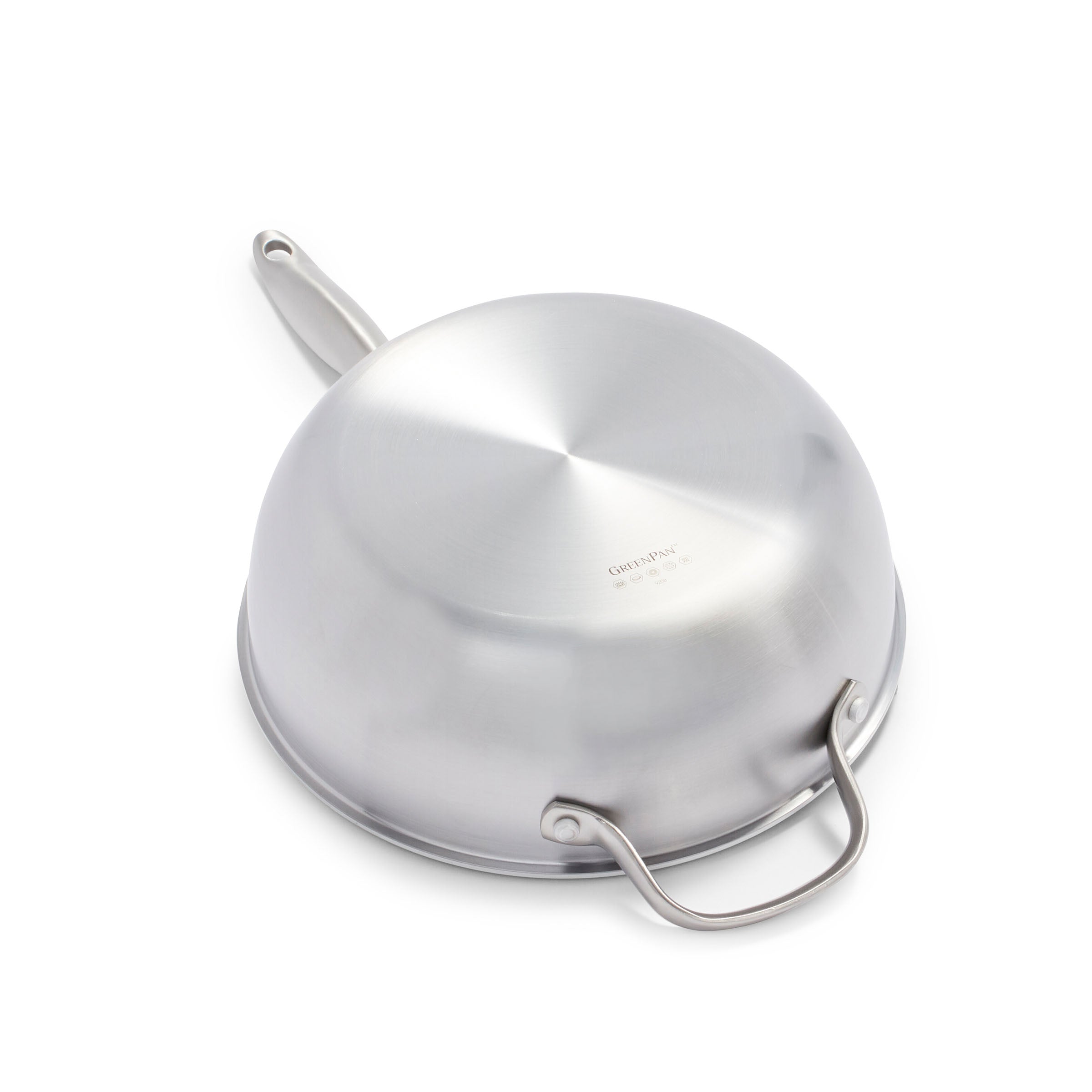 Greenpan Venice Pro Evershine Koekenpannen Kookpannen 24cm met deksel Keramisch inductie pfas-vri onderkant 