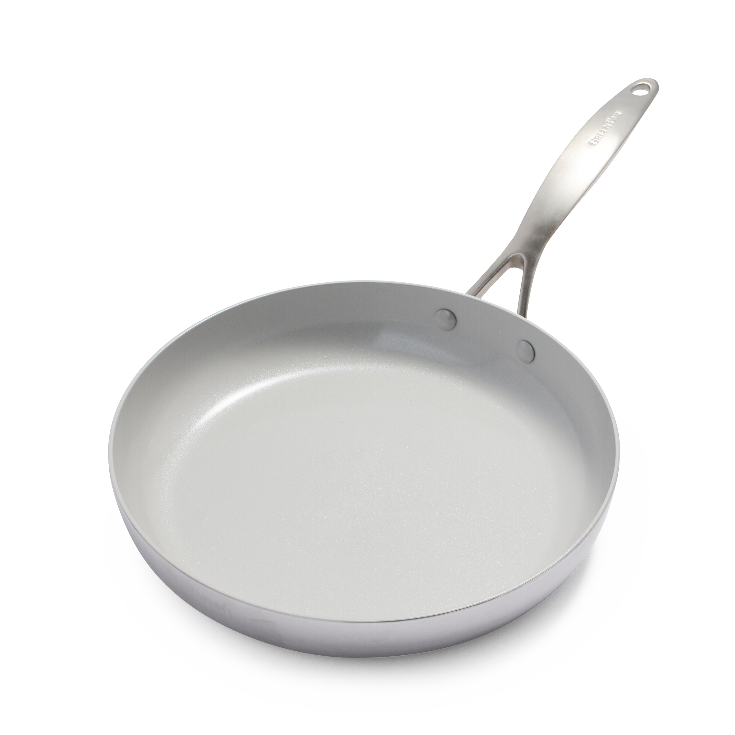 Greenpan Venice Pro Braadpannen Koekenpannen 28cm Keramisch inductie pfas-vrij vooraanzicht 