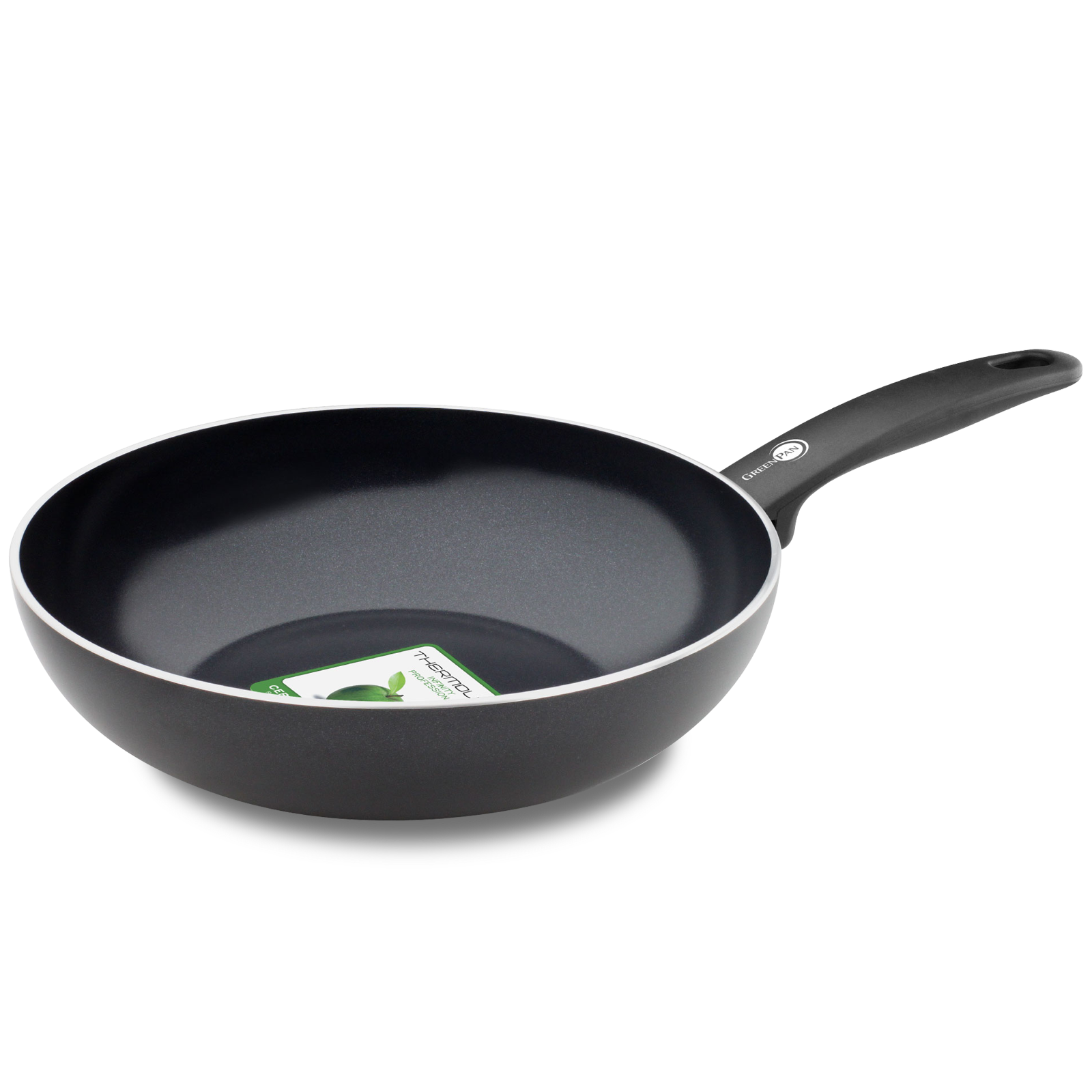 Cambridge Black Wokpan 28cm zwart
