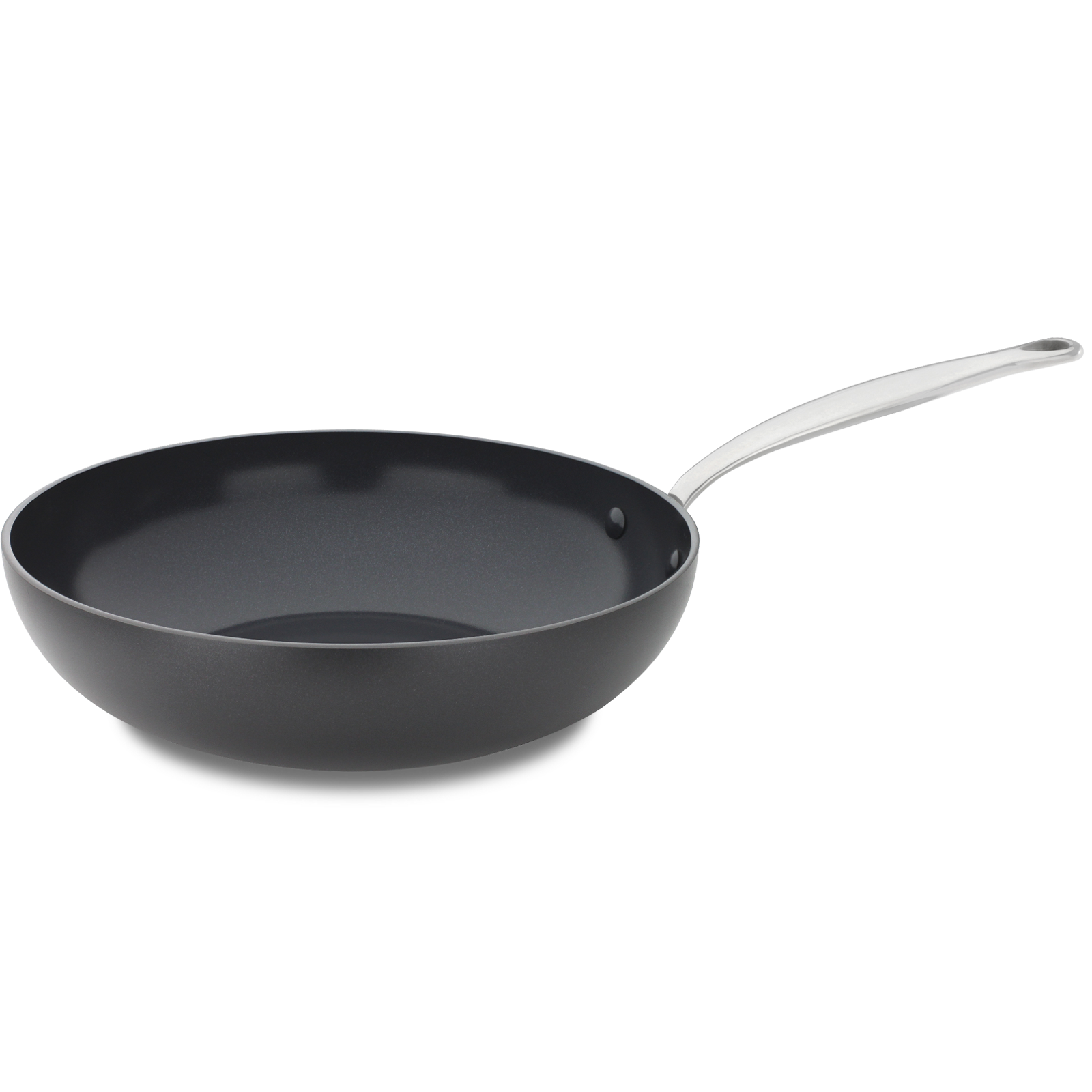 Barcelona Black Wokpan 28cm zwart