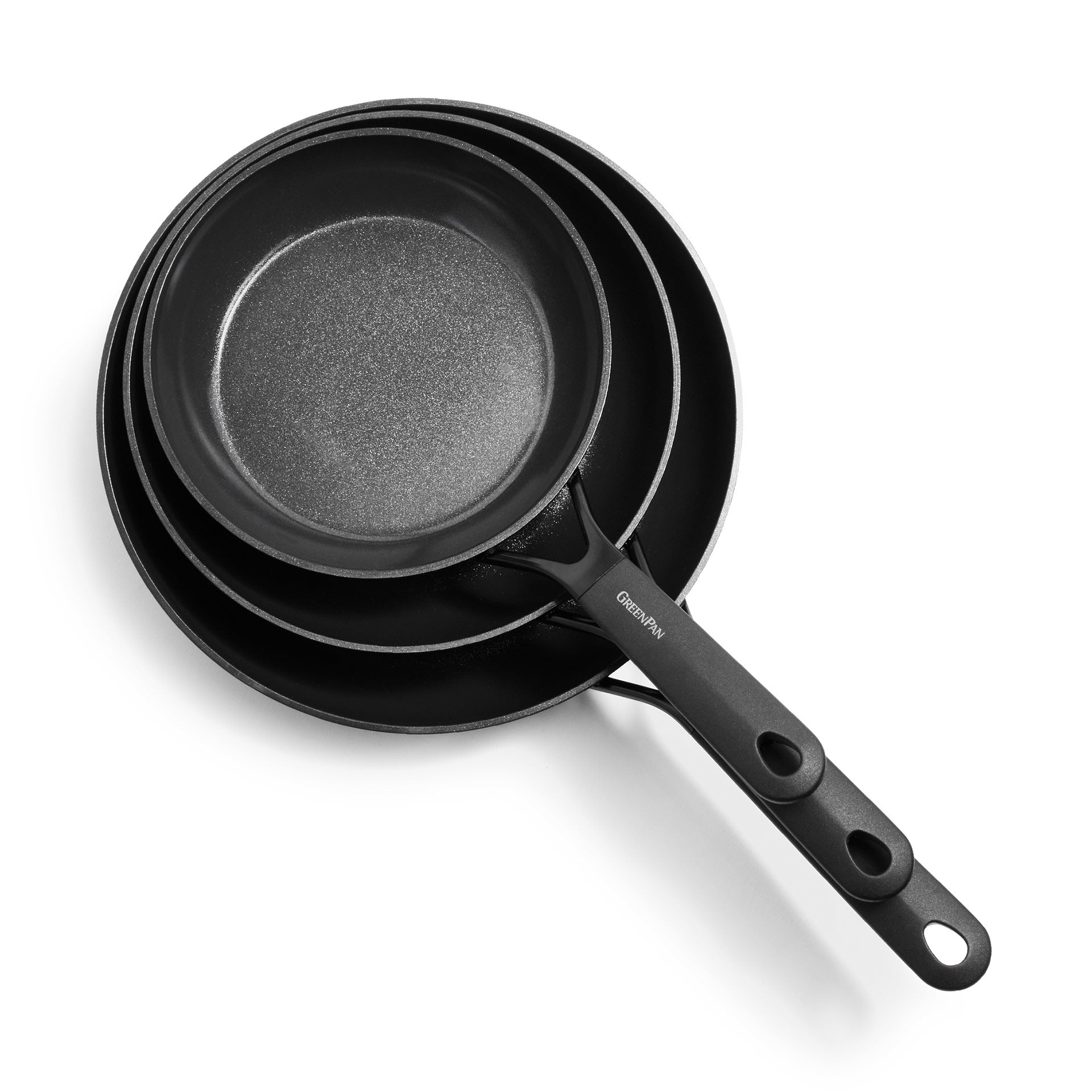 GreenPan Smart Collection Koekenpannenset 2-delig Braadpannenset 20+28cm zwart Smart Collection