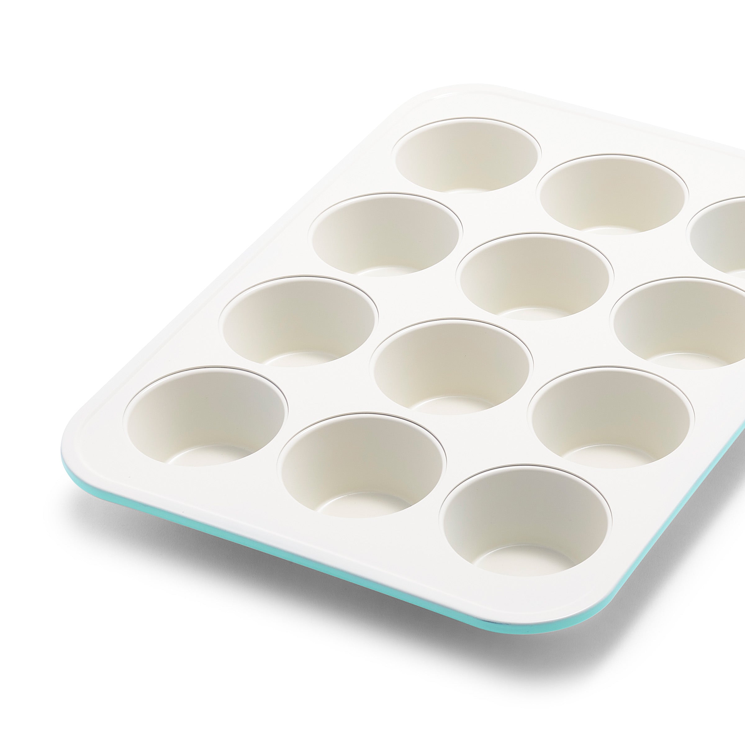 Contour Turquoise Bakvorm voor 12 Muffins