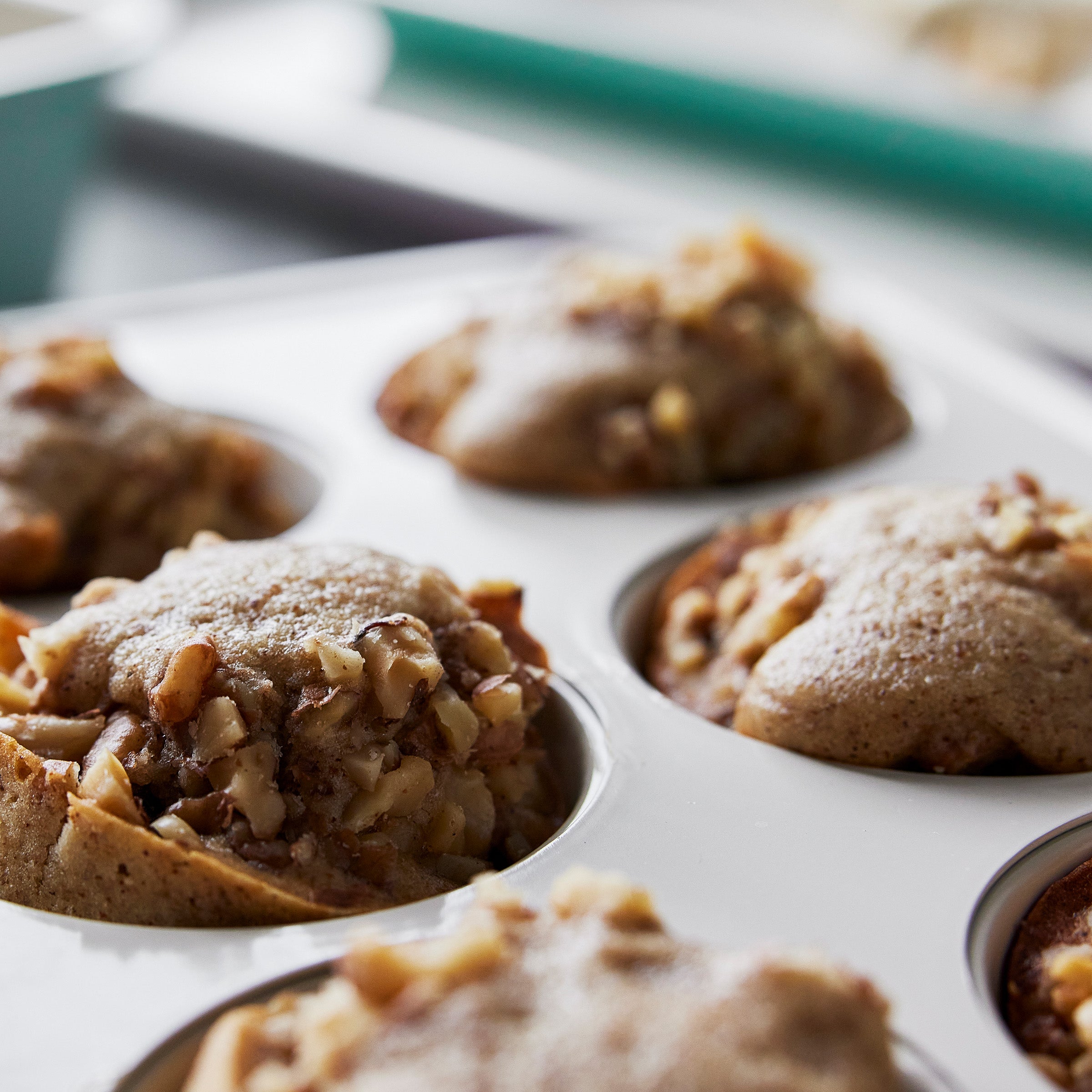 Contour Turquoise Bakvorm voor 12 Muffins