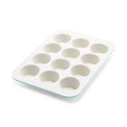 Contour Turquoise Bakvorm voor 12 Muffins