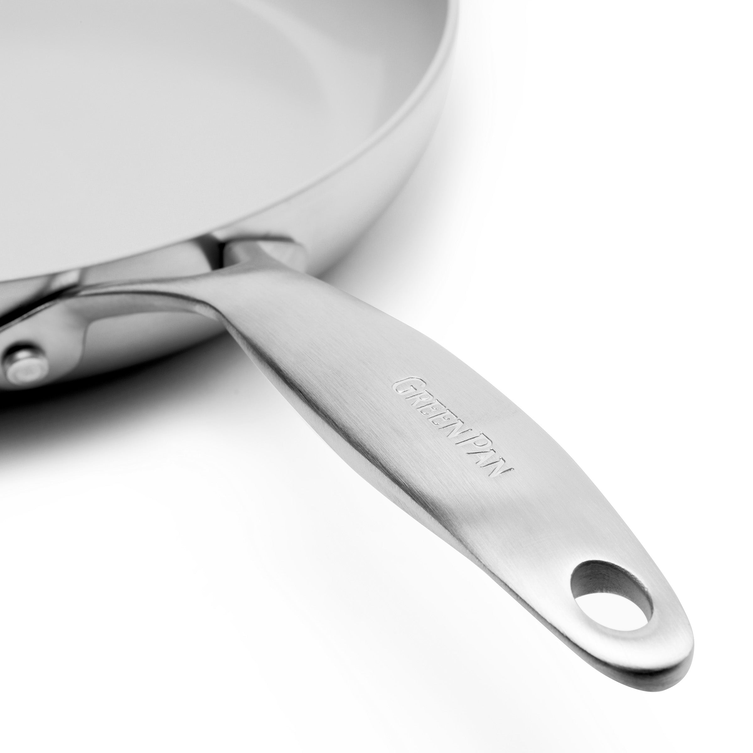 Venice Pro 3-delige set 28cm zilver koekenpan met deksel en bamboo spatel
