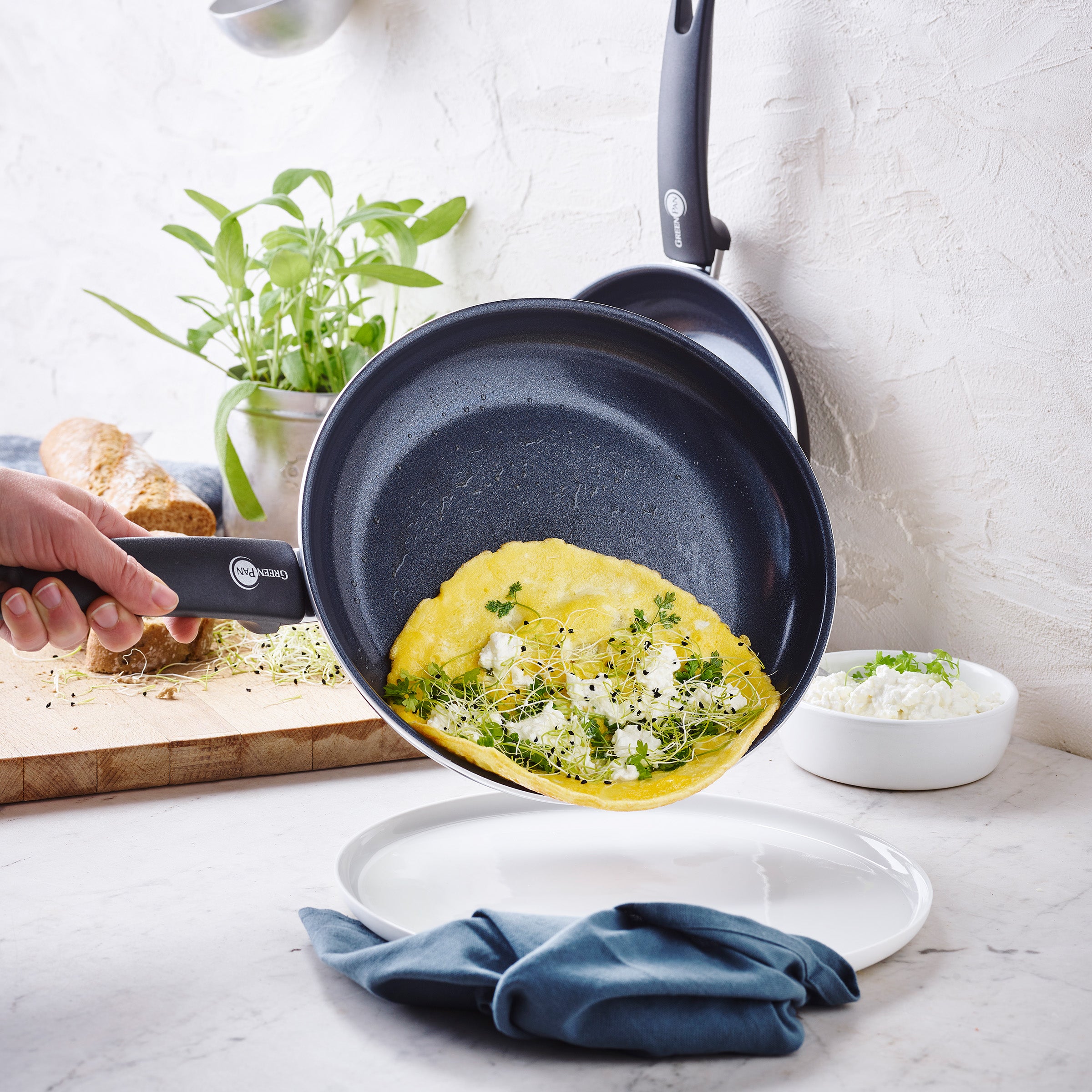 Cambridge Black Set 2-delig 24+28cm zwart gerecht