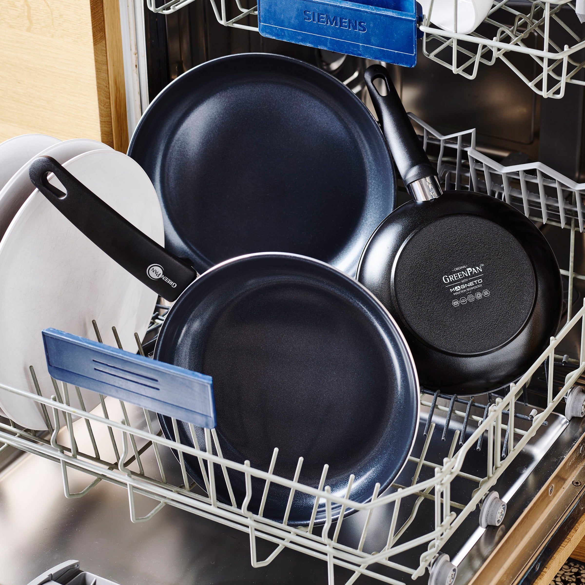 Cambridge Black Set 2-delig 24+28cm zwart in vaatwasser