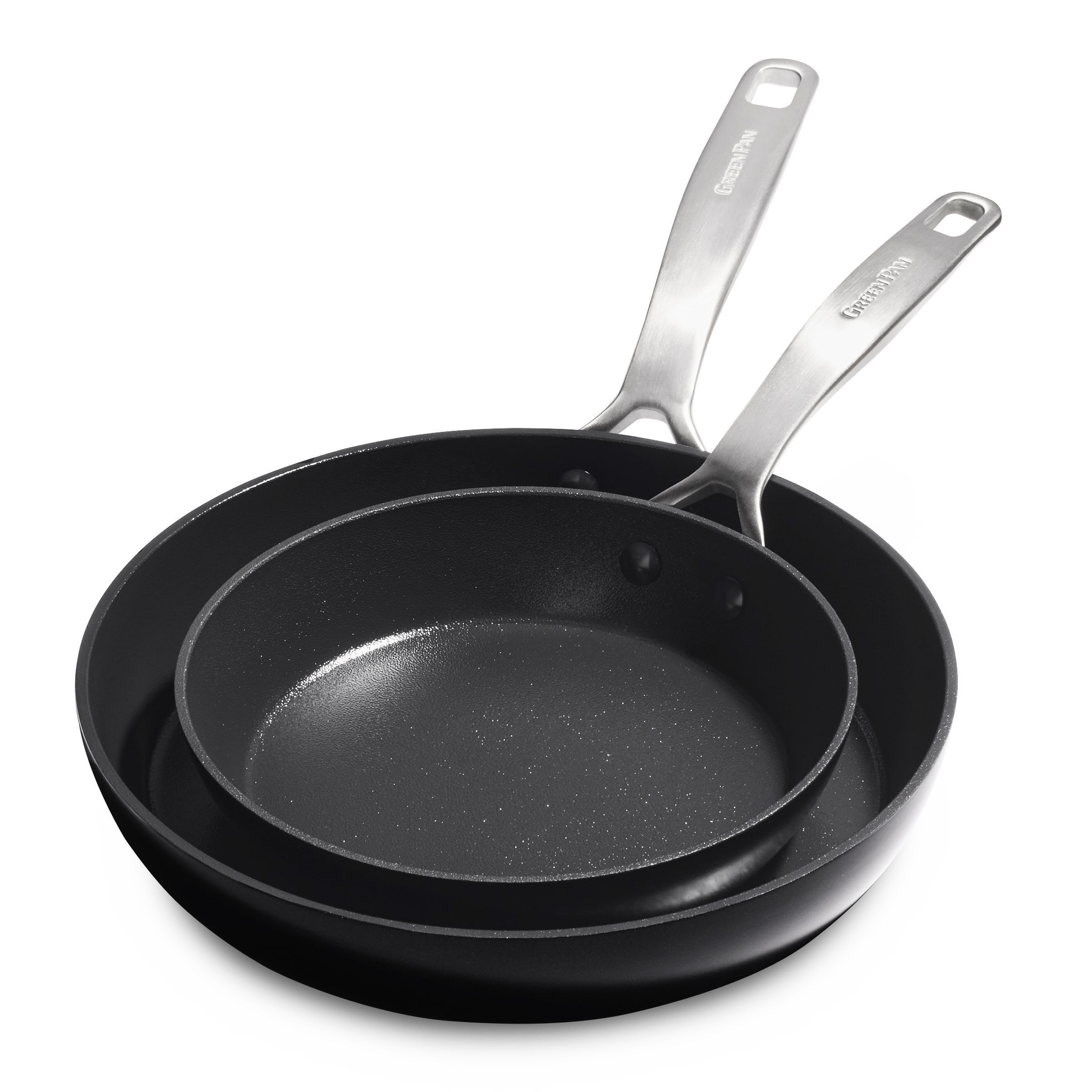 Copenhagen Koekenpannenset 2-delig 20+28cm zwart 