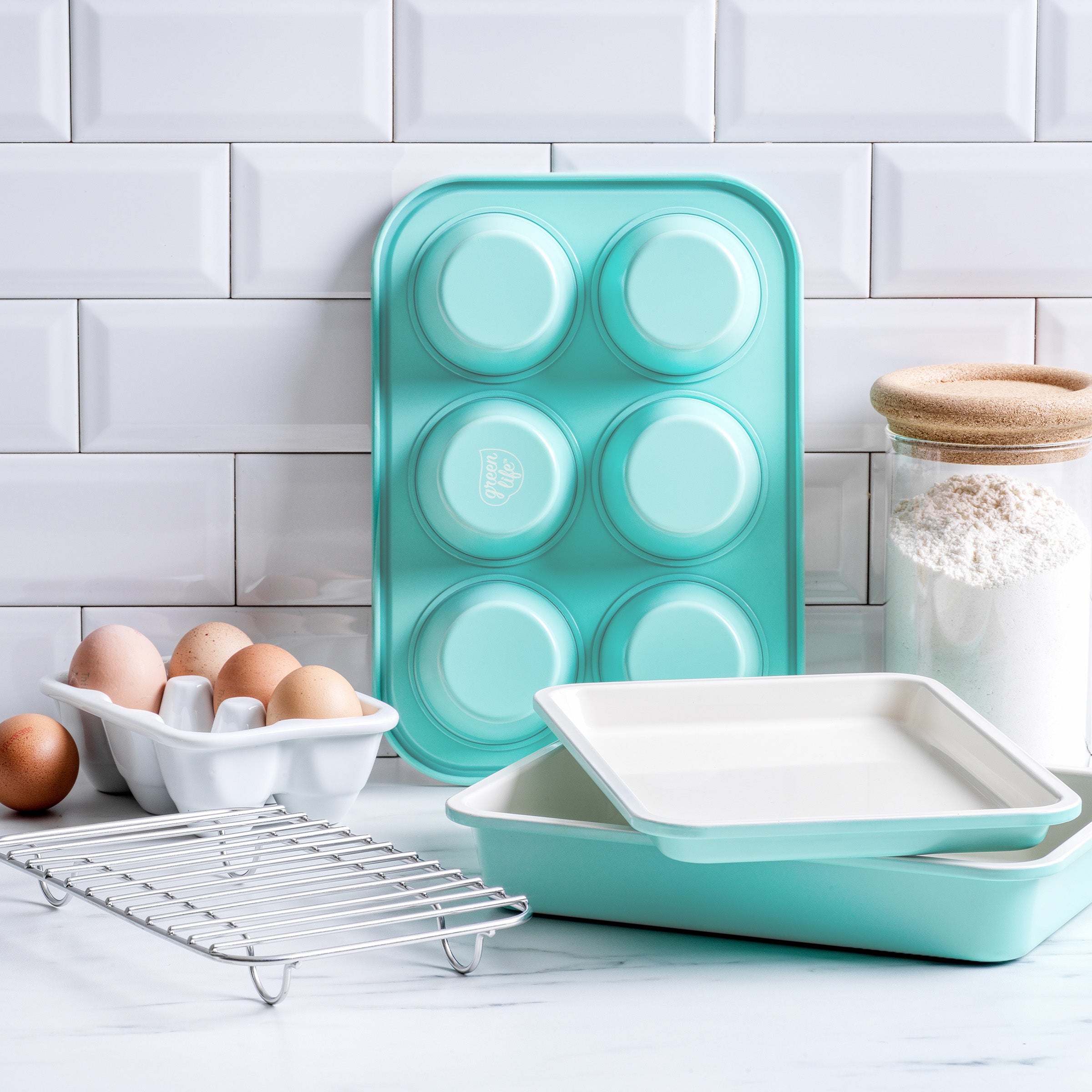 Contour Turquoise Set 4-delig collectie
