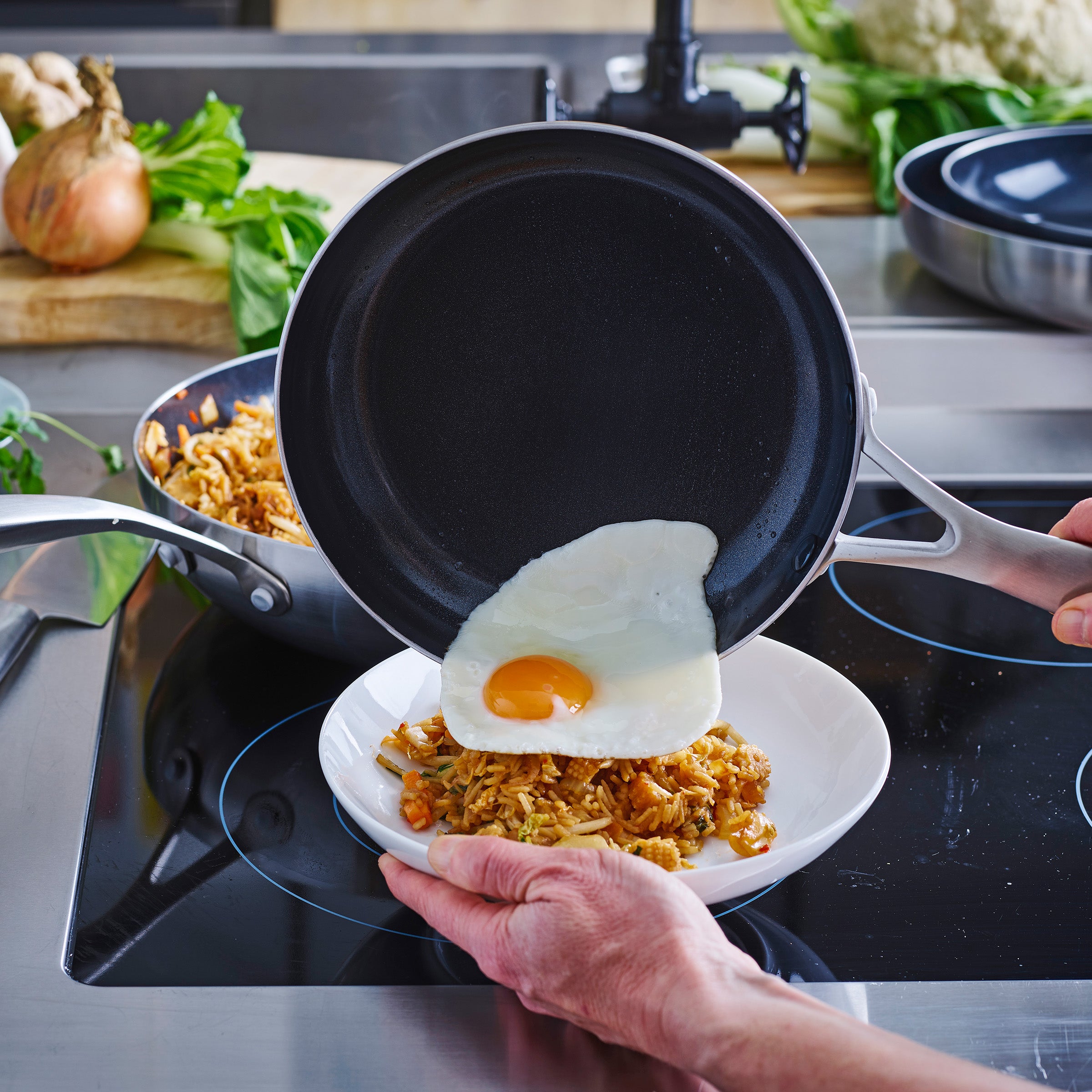 GreenPan Geneva Koekenpan 18cm zilver Geneva – GreenPan NL