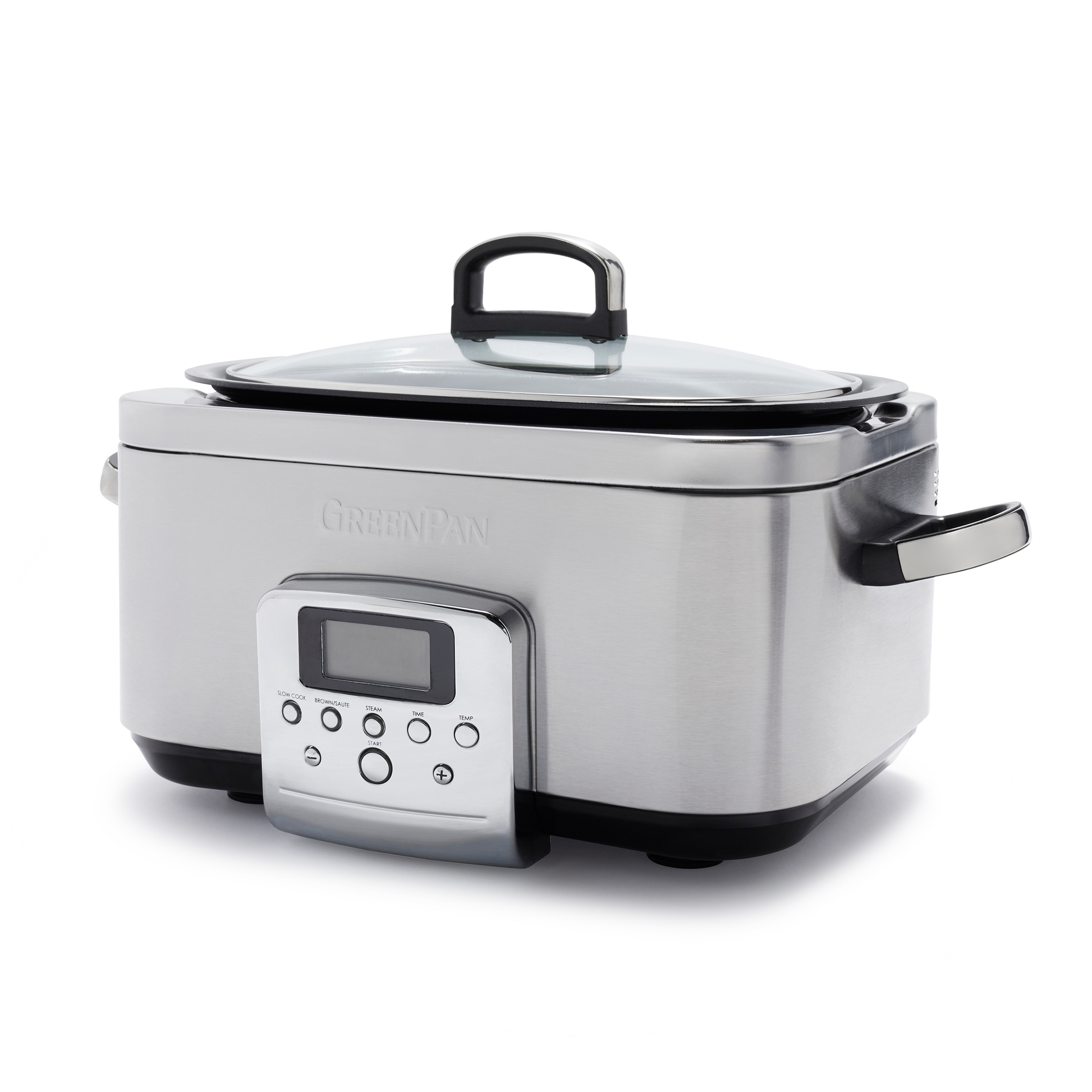 Slowcooker Stainless Steel 6L
