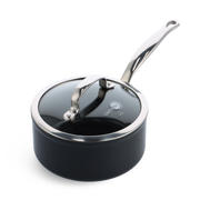 Barcelona Pro Steelpan met deksel 18cm zwart 