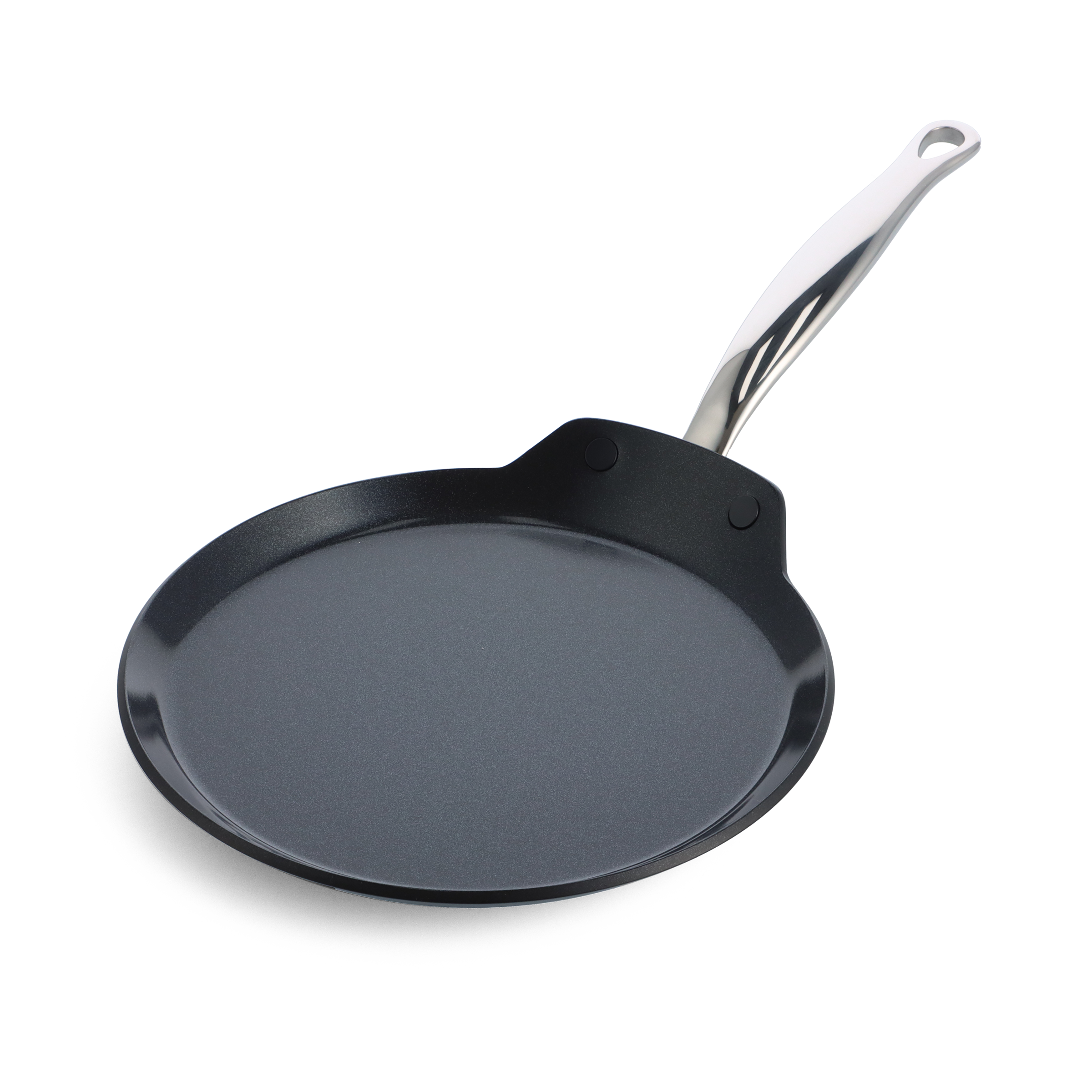 Barcelona Pro Pannenkoekenpan 24cm zilver
