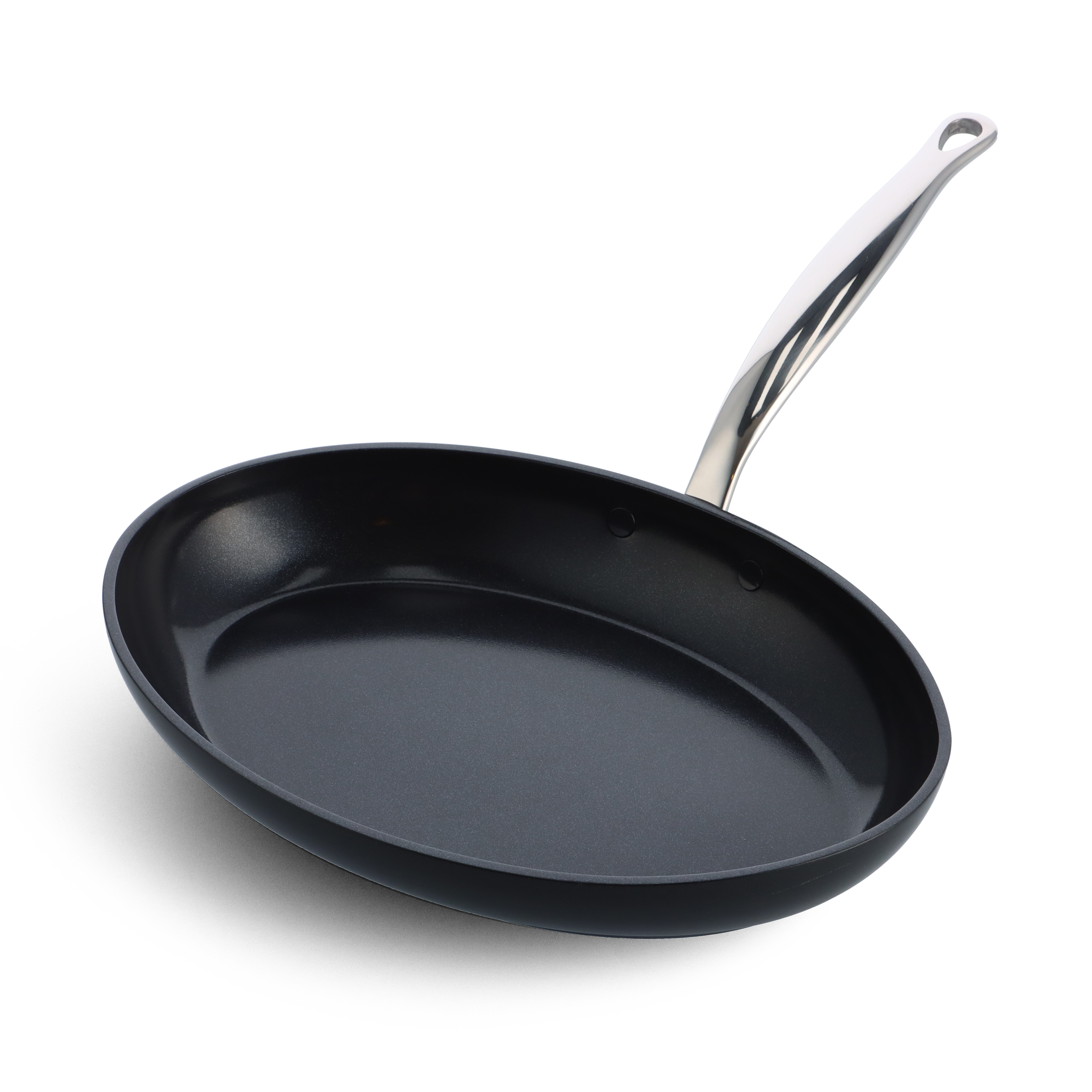 Barcelona Pro ovalen Vispan 33cm zilver 