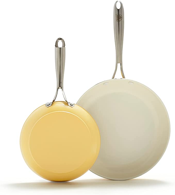 Artisan Geel 12-delige Set 18cm geel voor- en onderaanzicht