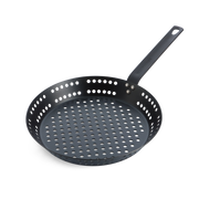 Merten & Storck Carbon Steel BBQ Koekenpan 30cm zwart 
