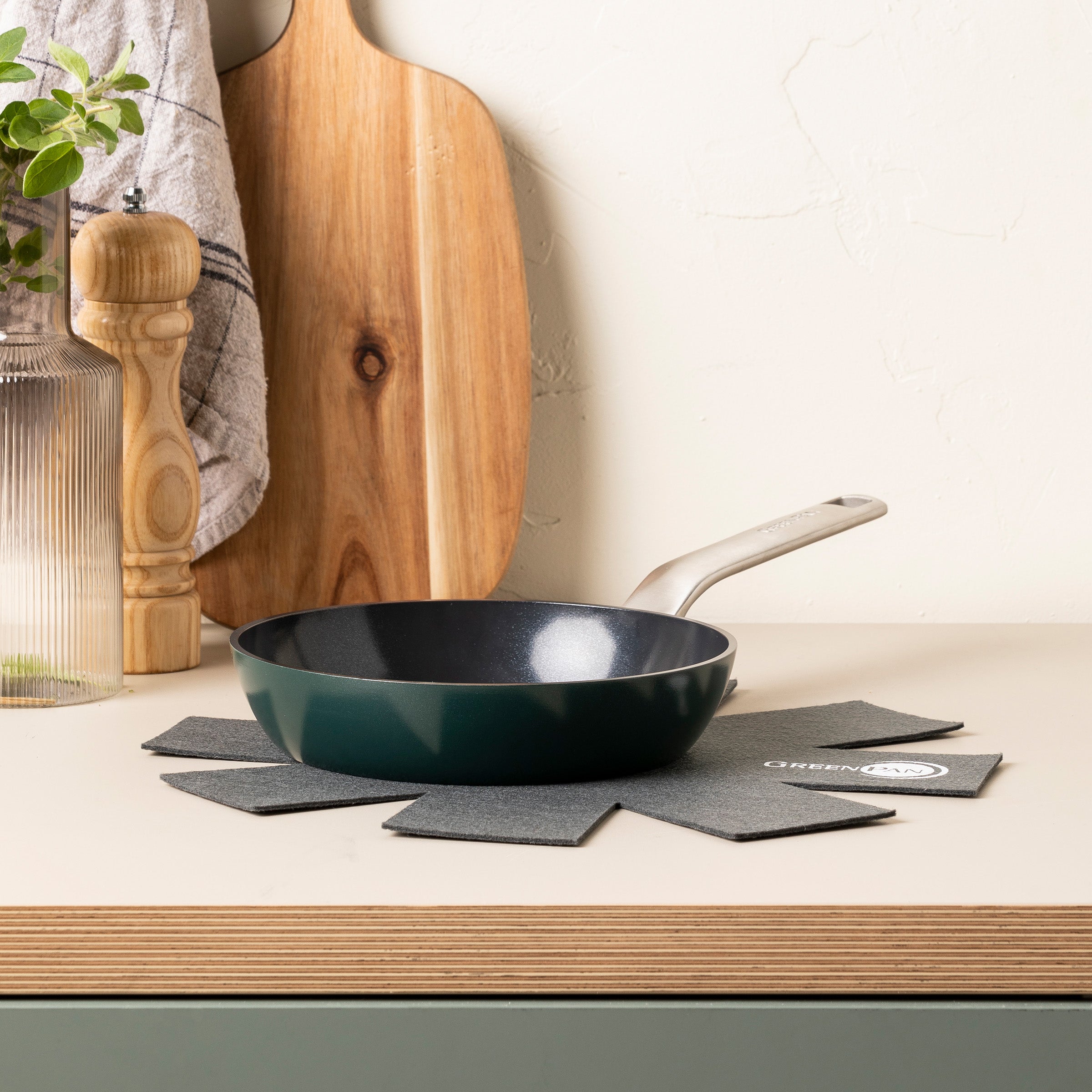  Evolution Pine Green Koekenpan 20cm groen