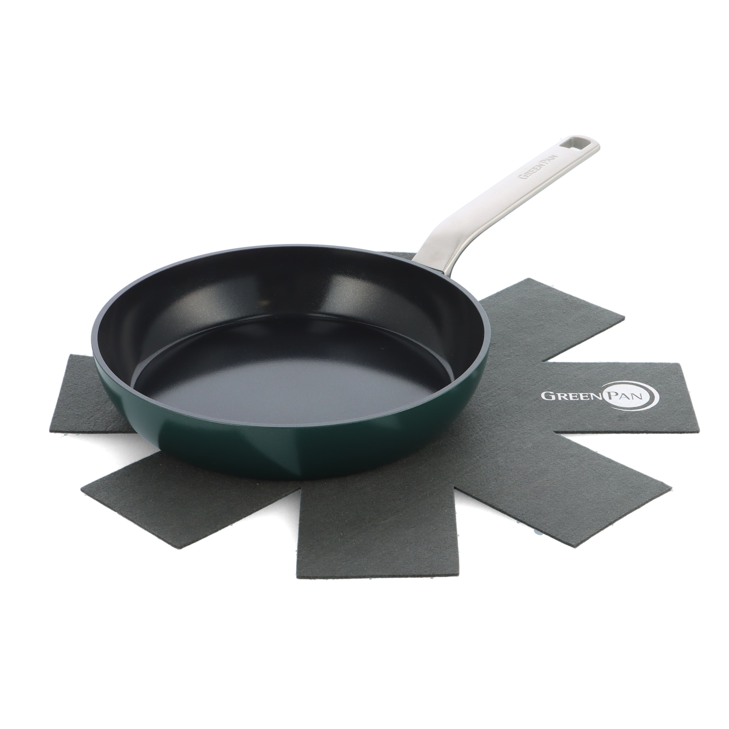 Evolution Pine Green Koekenpan 24cm groen
