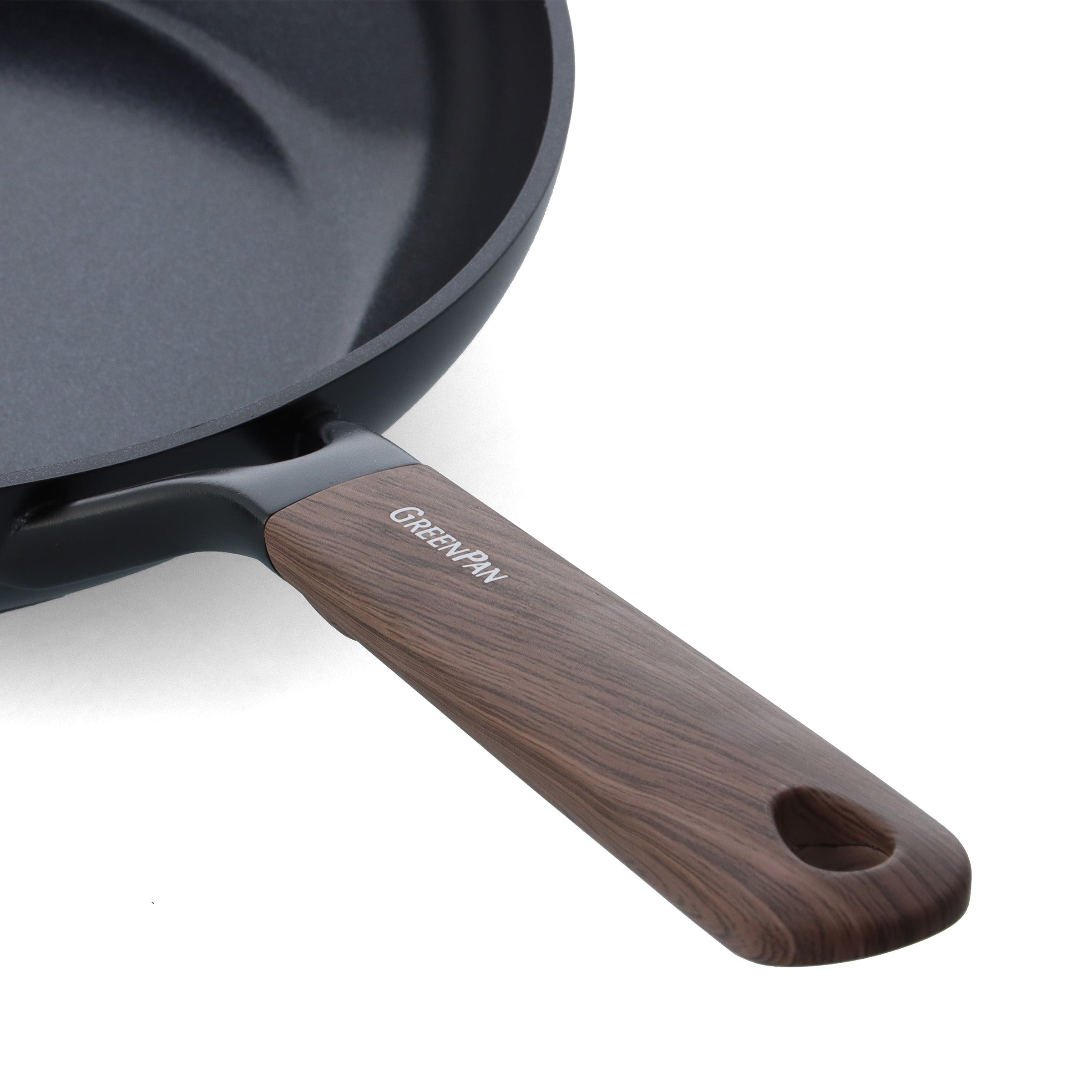 Eco-Smartshape Koekenpan Dark Wood 20cm zwart handvat