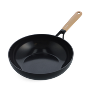 Eco-Smartshape Wok Light Wood 28cm zwart