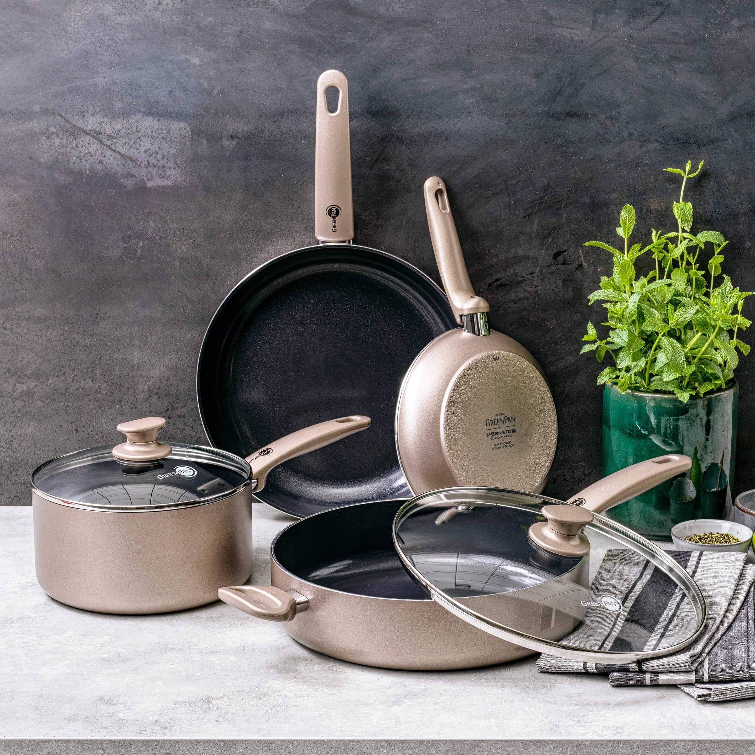 Cambridge Bronze Koekenpan 20cm brons collectie
