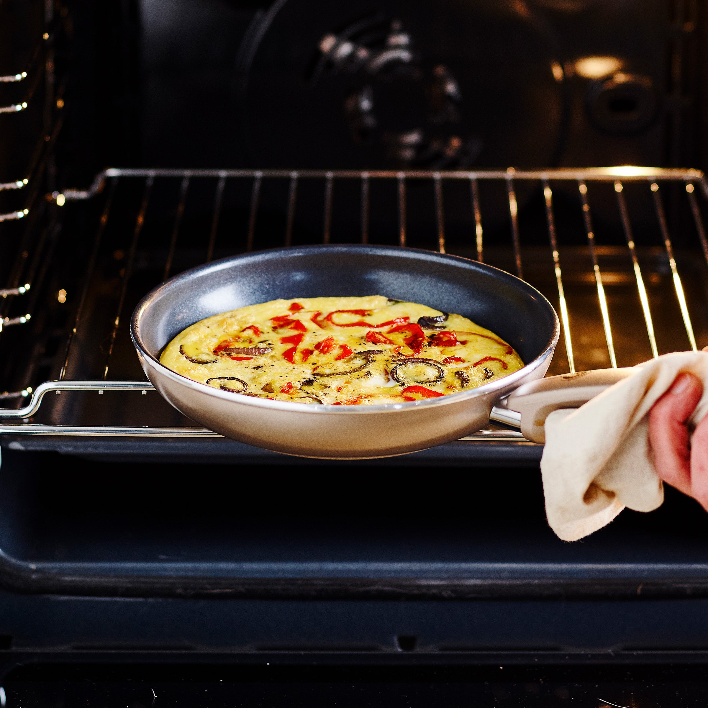 Cambridge Bronze Koekenpan 20cm brons in oven