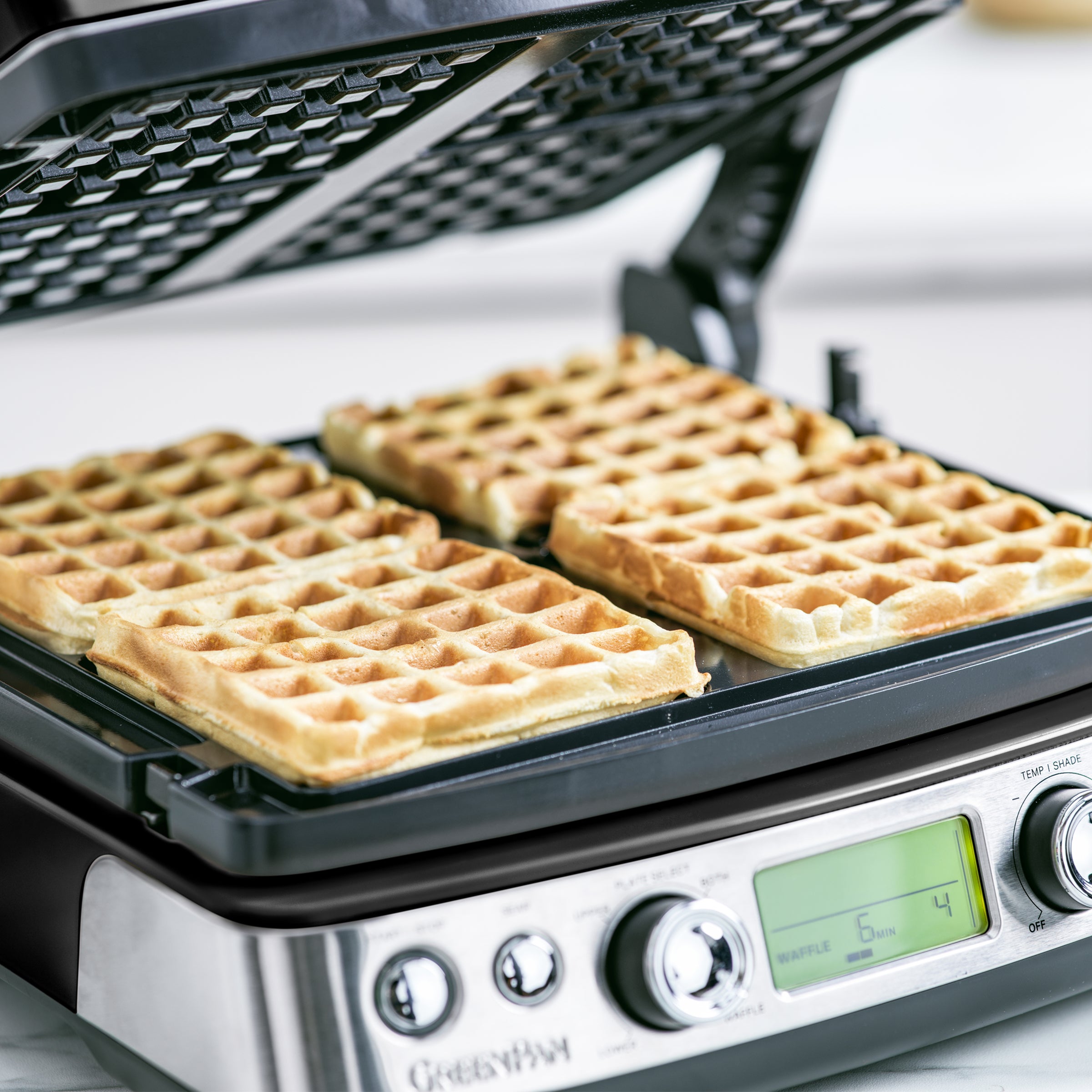 Contactgrill Black met wafels