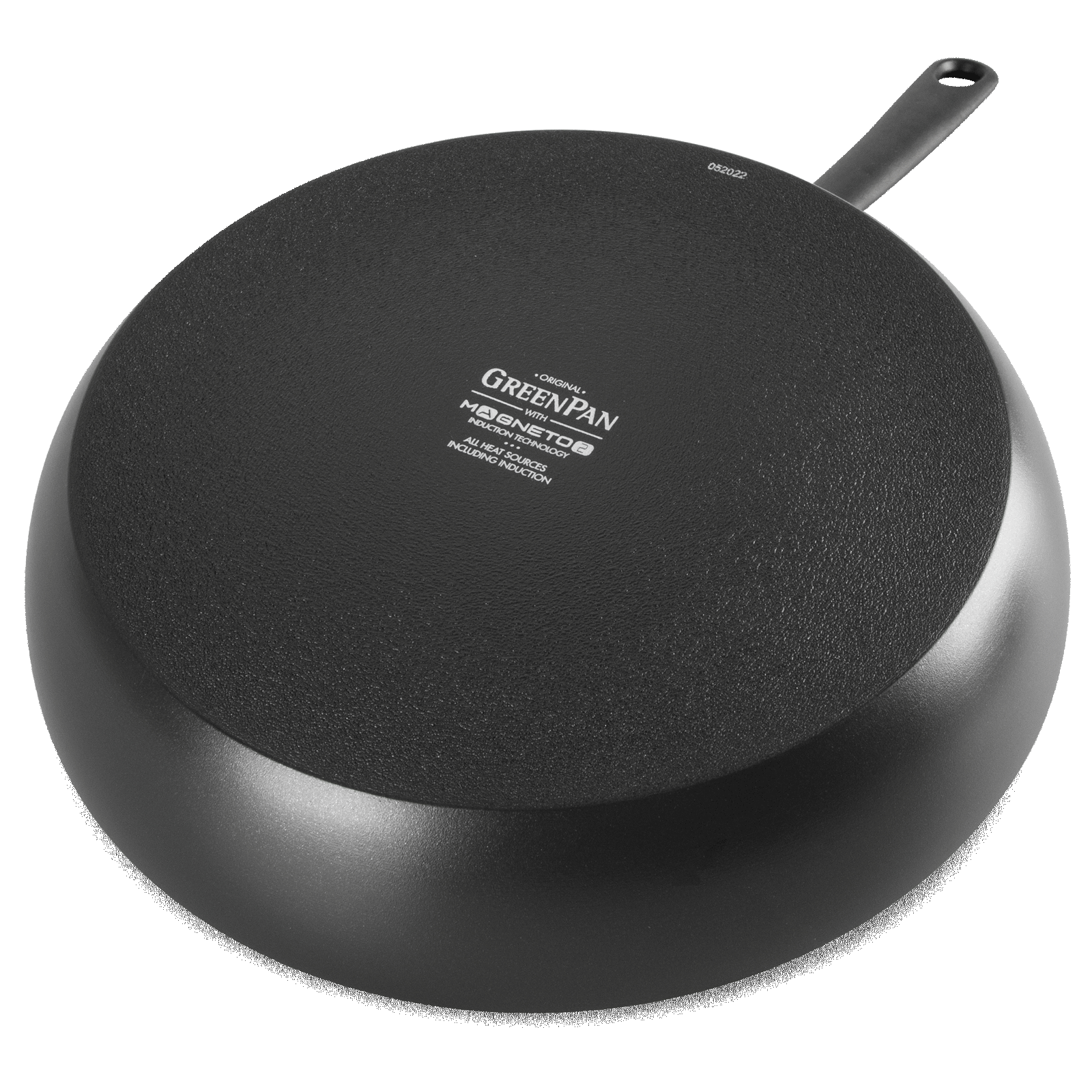  Craft Koekenpan 20cm zwart onderaanzicht