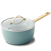 Padova Steelpan met Deksel 18cm blauw