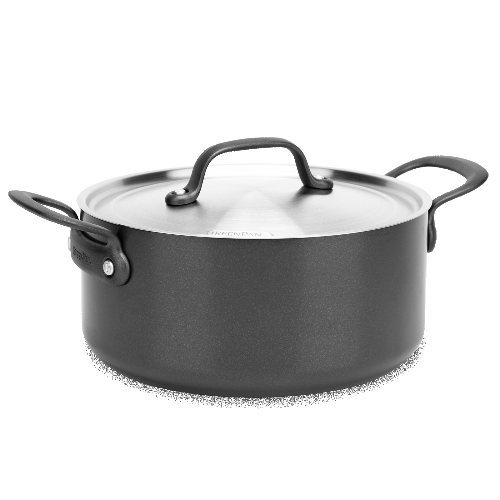 Craft Kookpan met Deksel 24cm zwart 