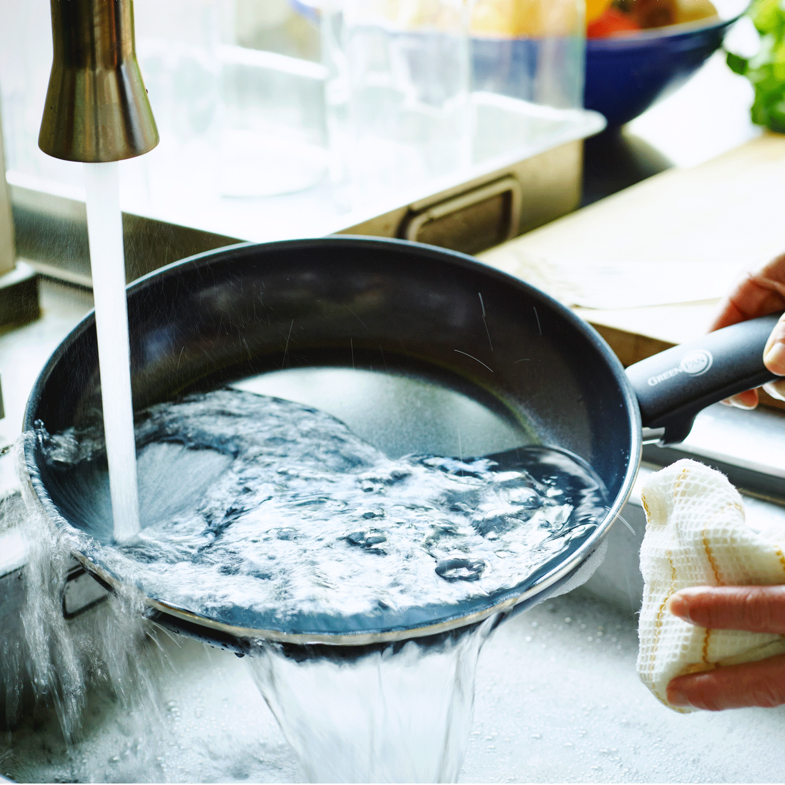 Cambridge Black Pan 32cm zwart afwassen