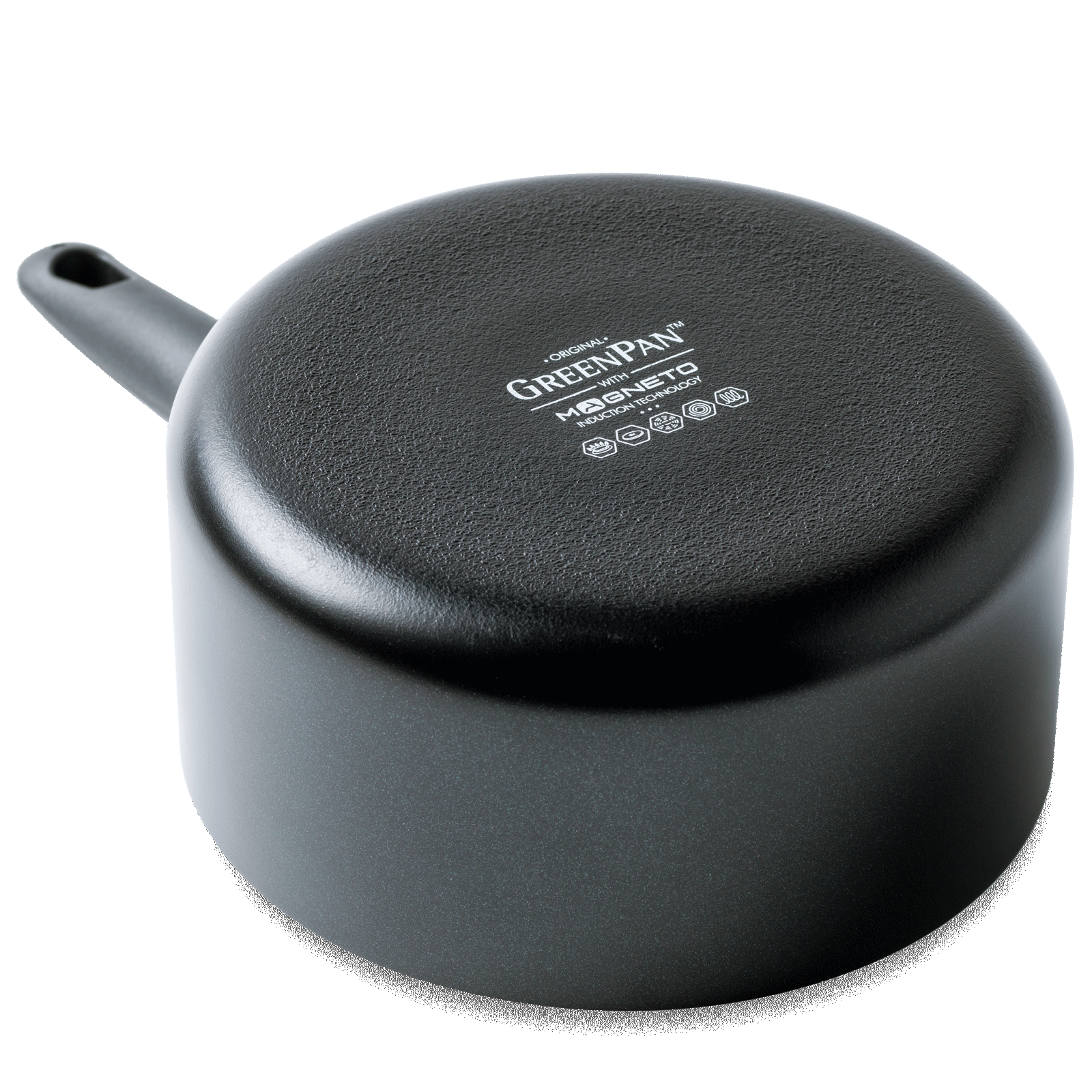 Cambridge Steelpannenset 6-delig 16+18+20cm onderaanzicht