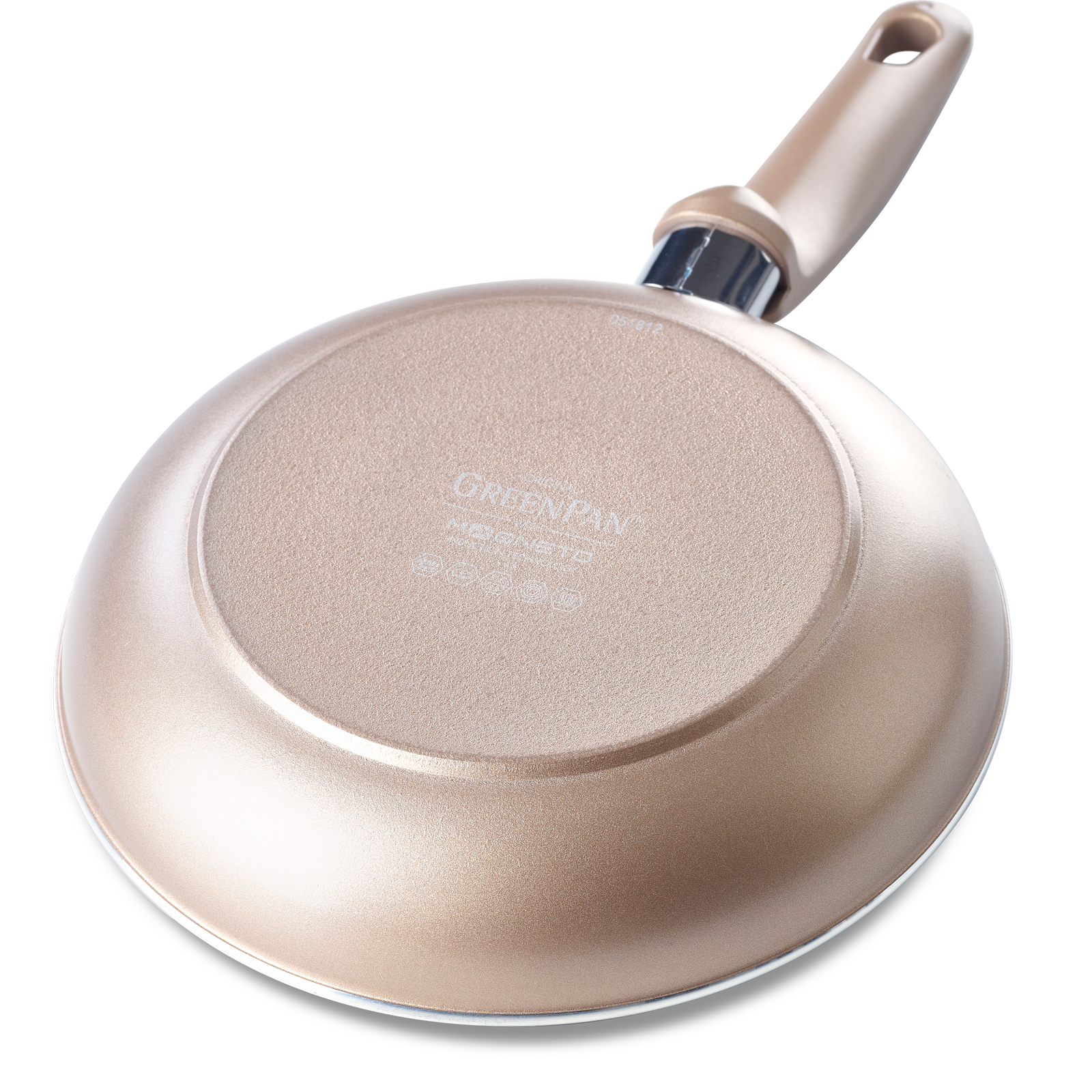 Cambridge Bronze Wokpan 28cm brons onderaanzicht