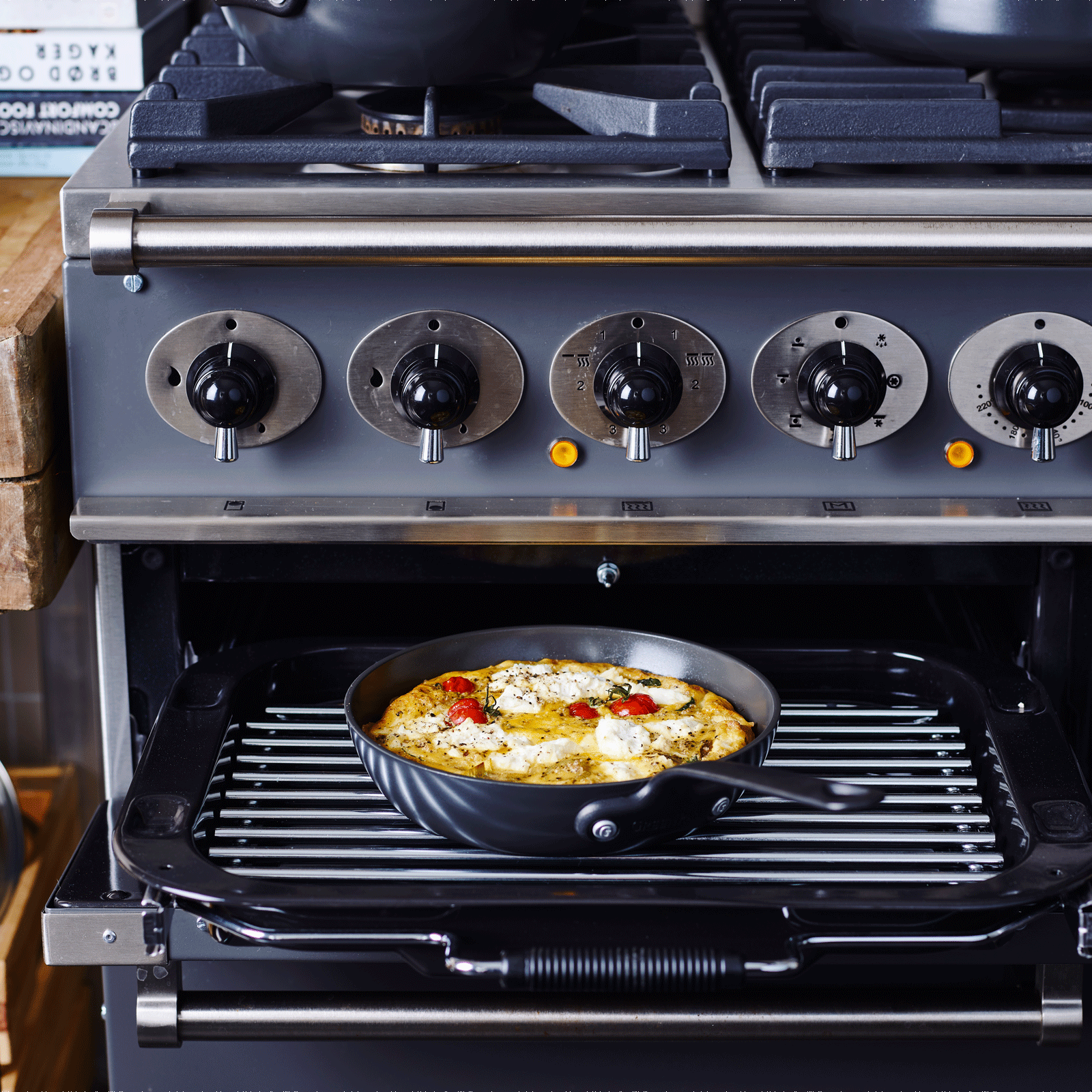  Craft Koekenpan 20cm zwart in oven