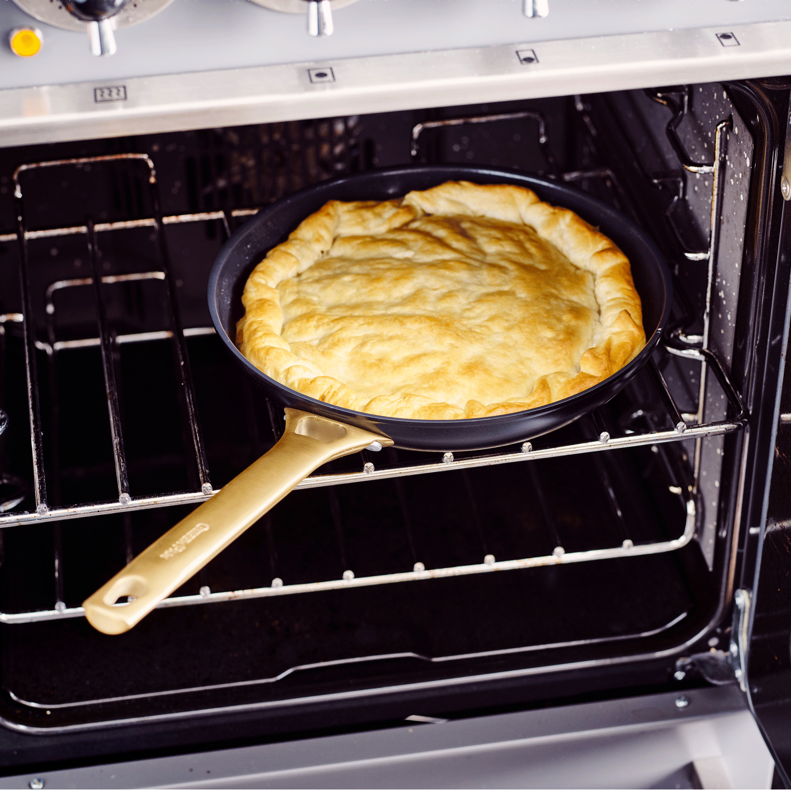 Padova Reserve Koekenpannenset 2-delig 20+28cm zwart in oven
